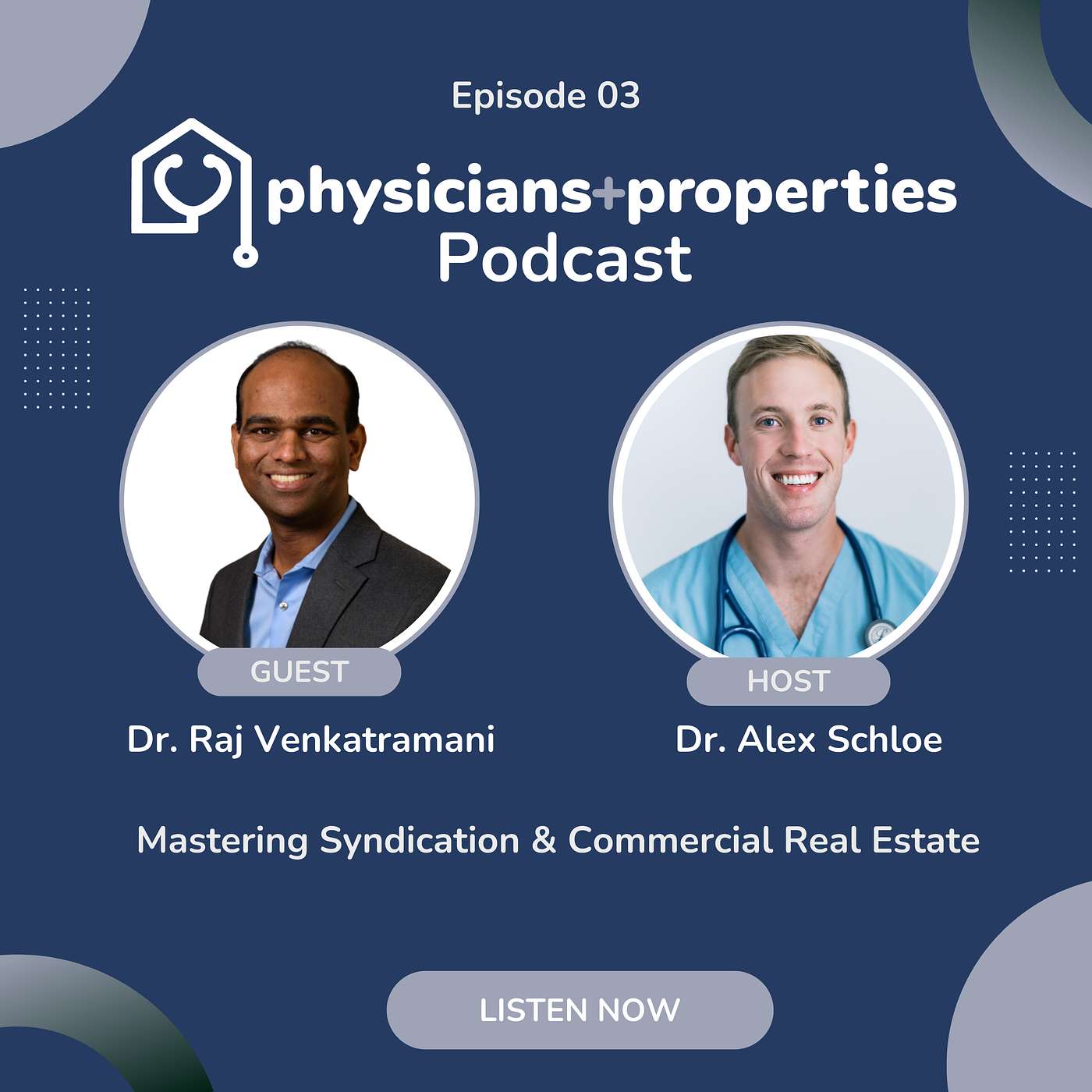 Mastering Syndication & Commercial Real Estate with Dr. Raj Venkatramani episode artwork