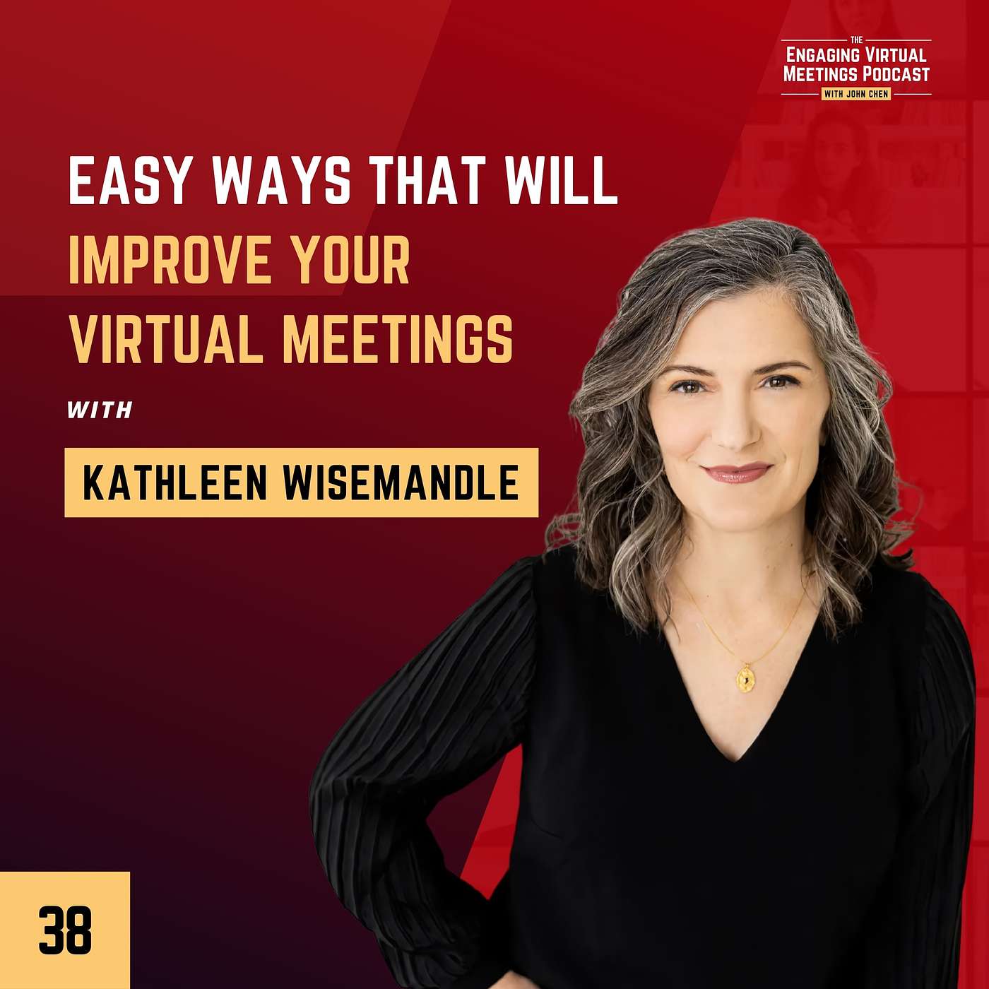 Easy Ways That Will Improve Your Virtual Meetings with Kathleen Wisemandle