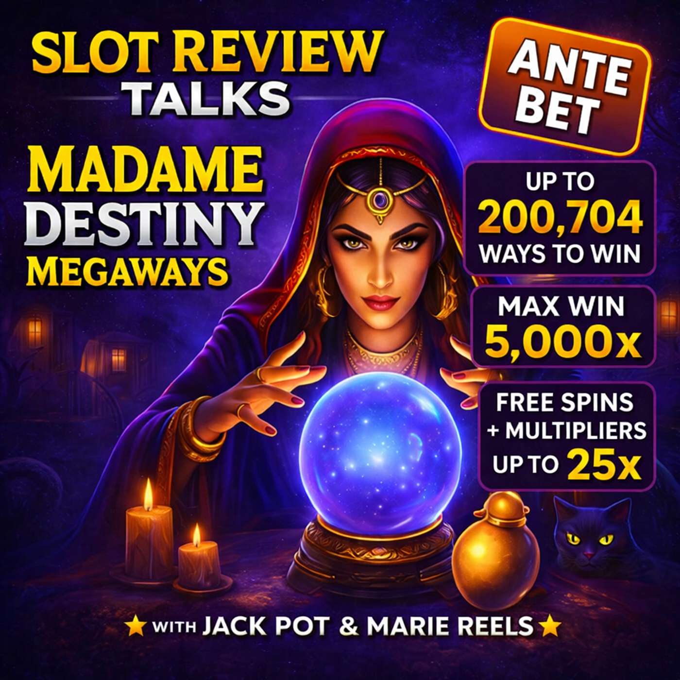 Madame Destiny Megaways Slot Review: Features & RTP Madame Destiny Megaways Slot Review: Features & RTP