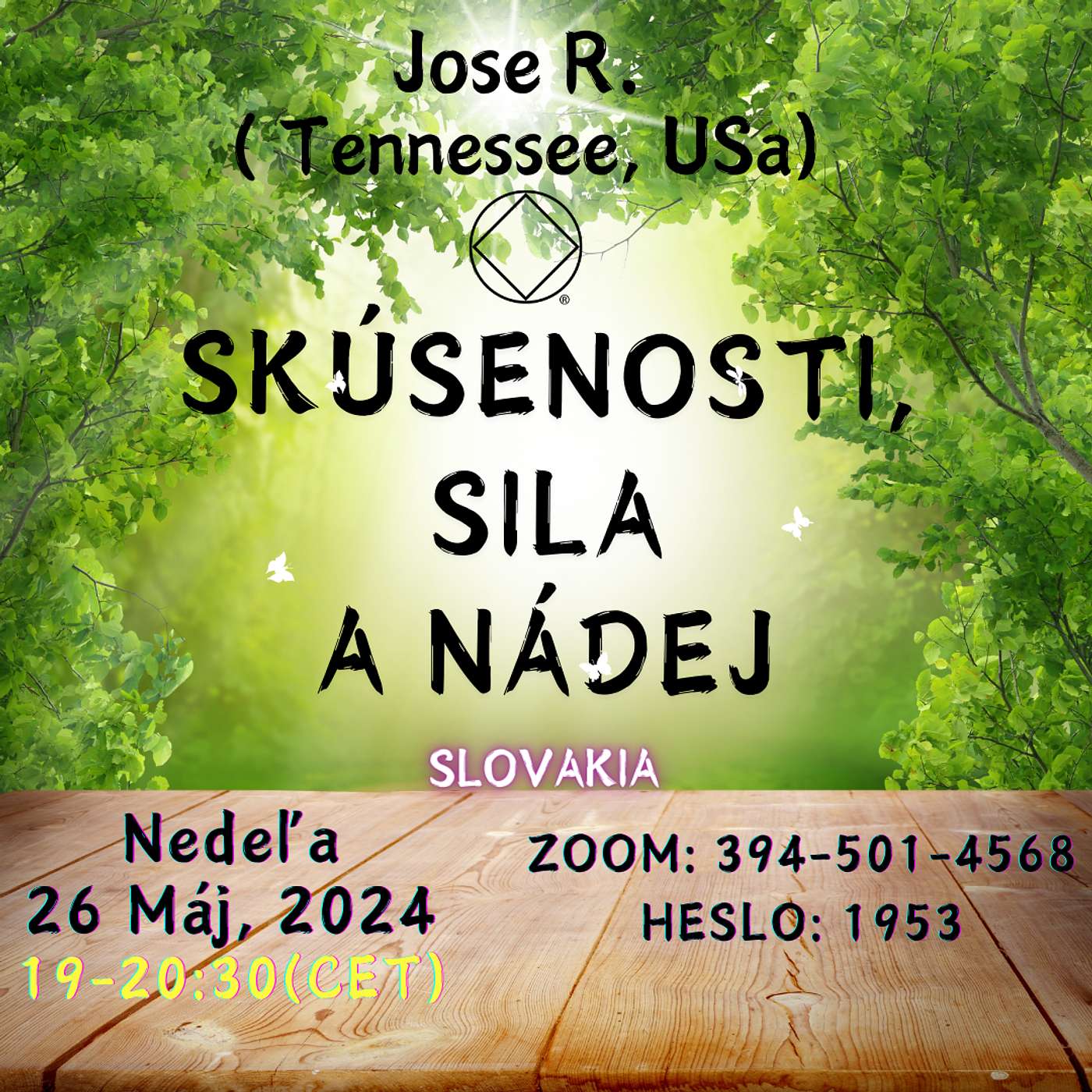Jose R. (Tennessee, USA) Skúsenosti, Sila a Nádej episode artwork