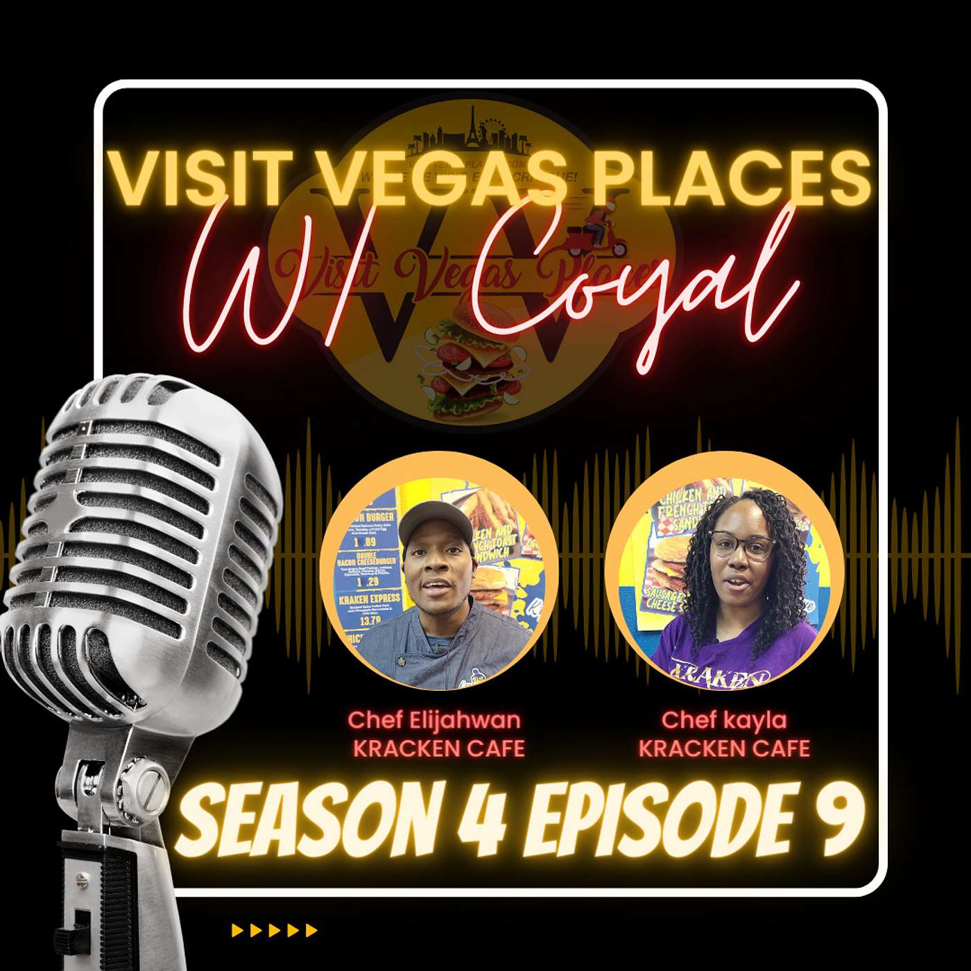 Kraken Cafe has it crackin' in Las Vegas with Chef Elijahwan and Chef Kayla Gourmet burgers and fries