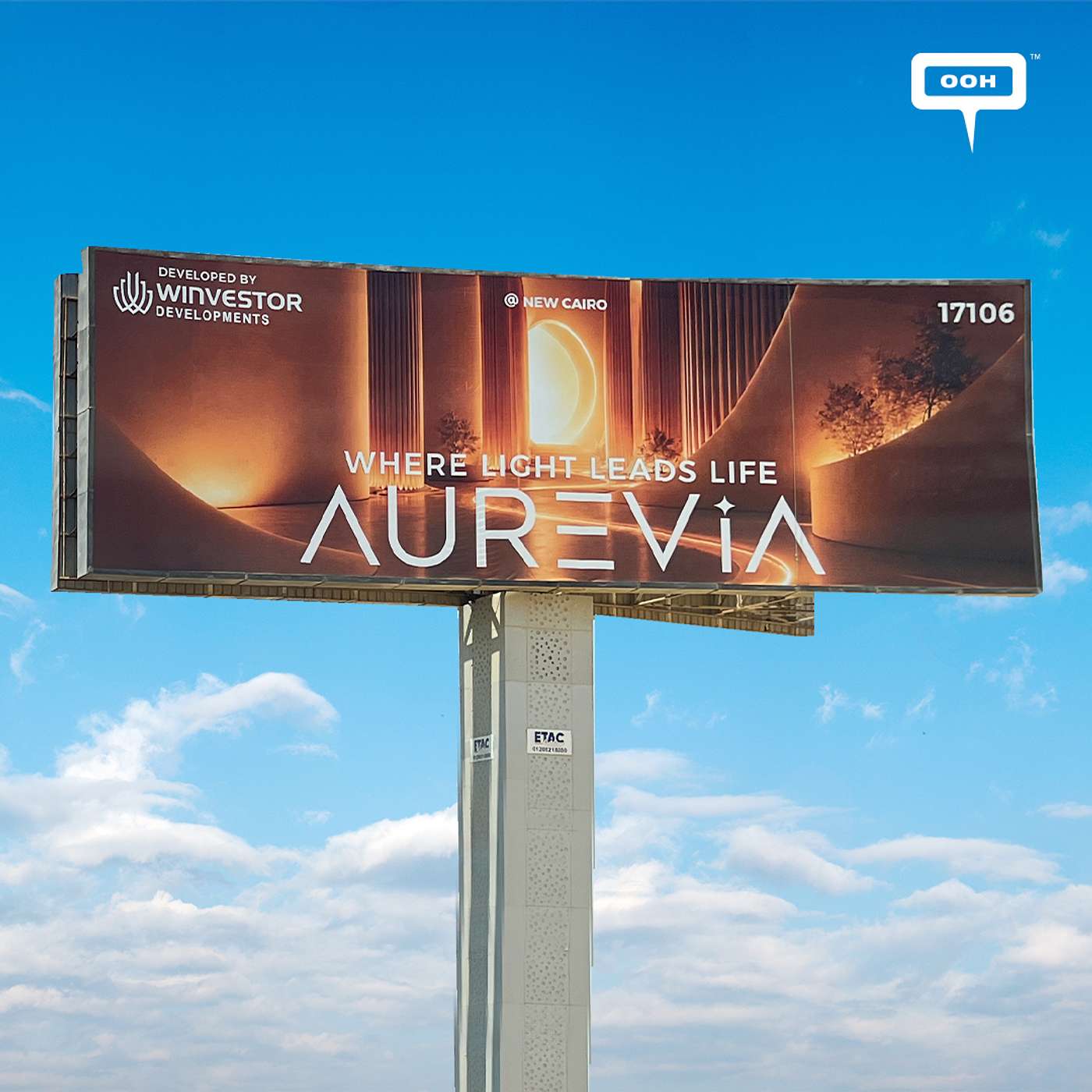 Winvestor Developments Transforms Cairo Highways with Aurevia’s Luminous Campaign