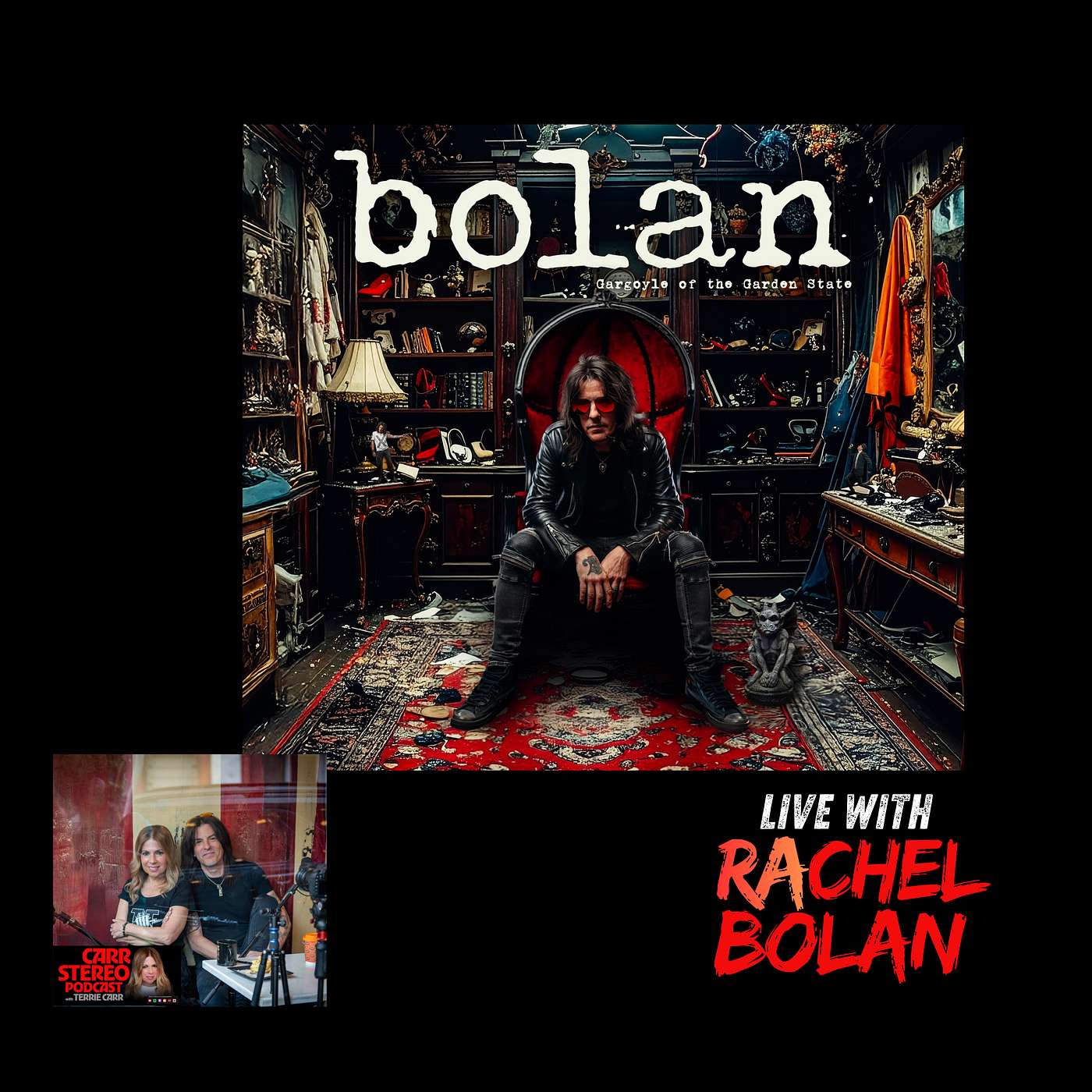 Rachel Bolan - The Gargoyle Of The Garden State episode artwork