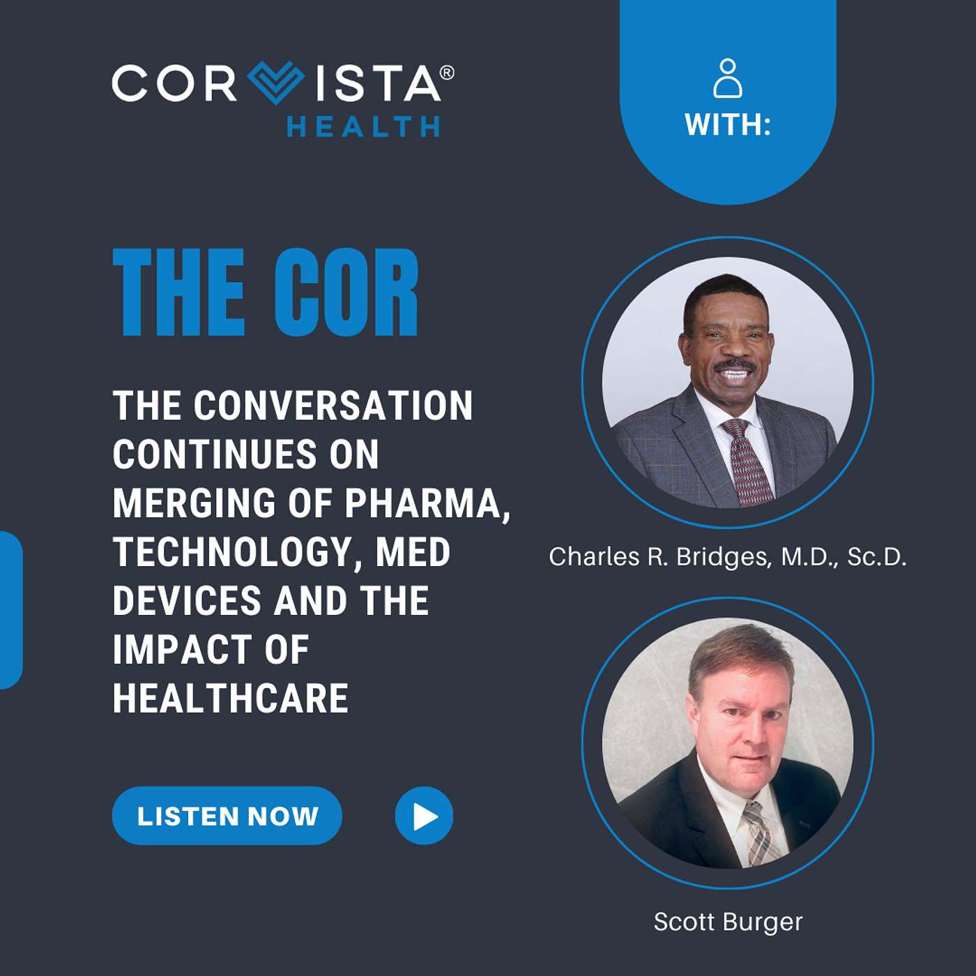 Episode 2: The Conversation Continues on Merging of Pharma, Technology, Med Devices and the Impact of Healthcare