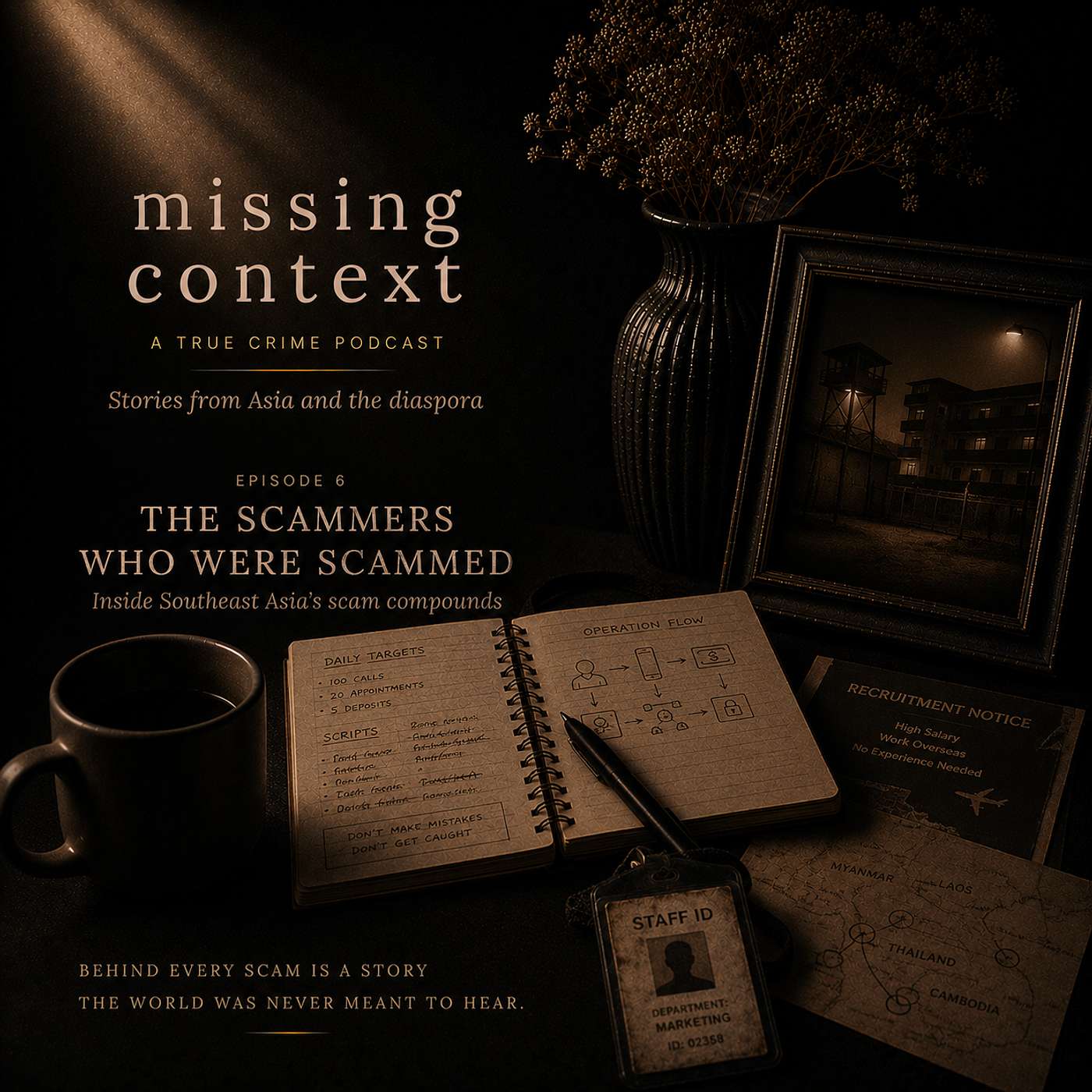 The Scammers Who were Scammed - Inside South East Asia's Scam Compounds episode artwork