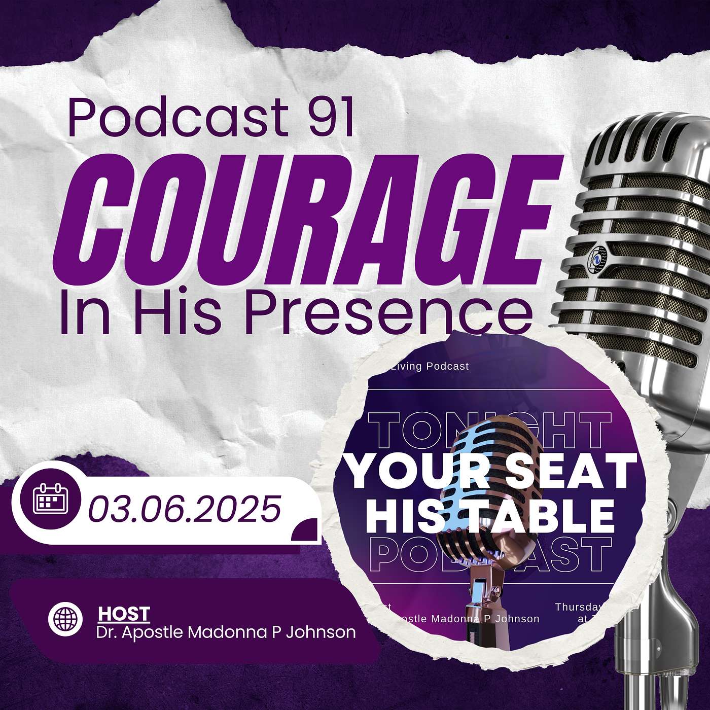 Courage in His Presence