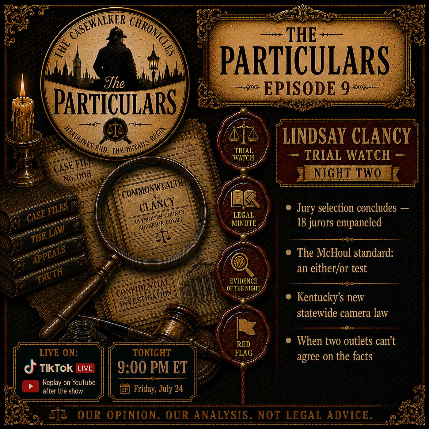 The Lindsay Clancy Trial, a Forensic Scandal & How to Read the News | The Particulars Ep. 9 episode artwork