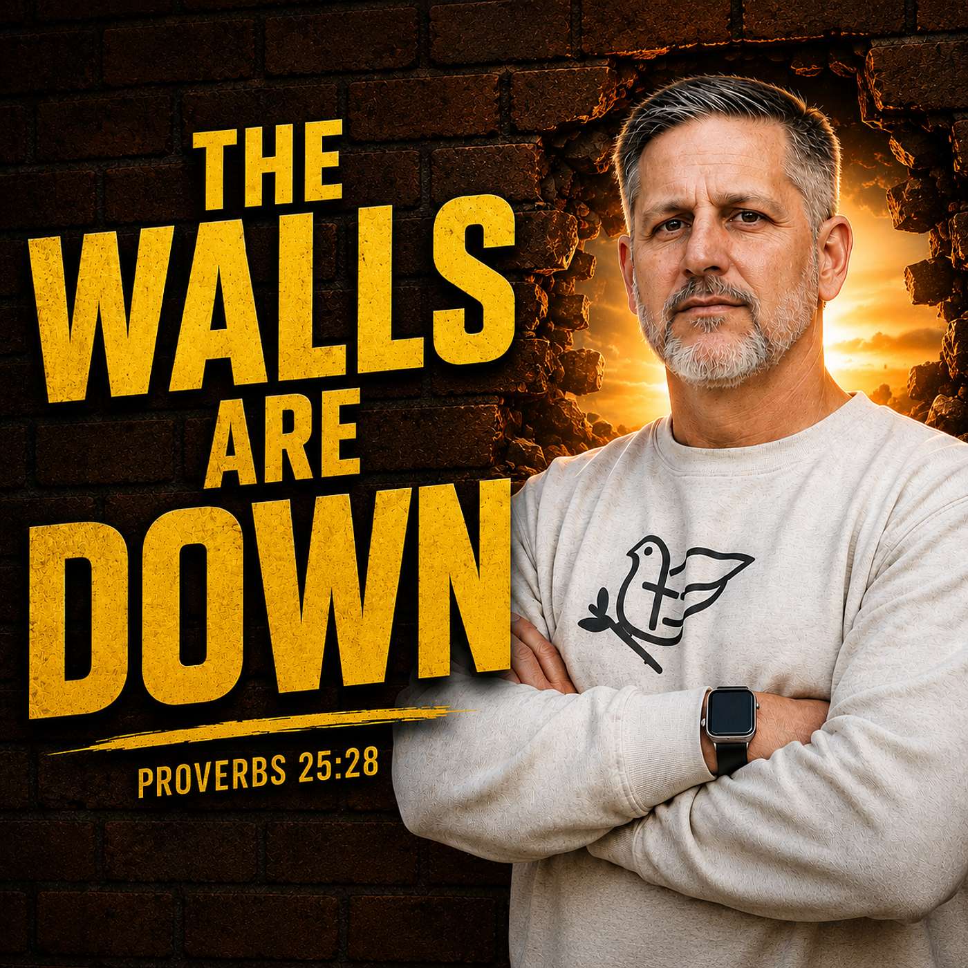 A Man Without Self-Control Is a City Broken Into Without Walls