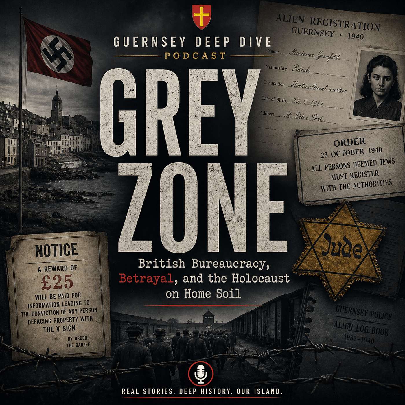 Grey Zone: British Bureaucracy, Betrayal, and the Holocaust on Home Soil episode artwork