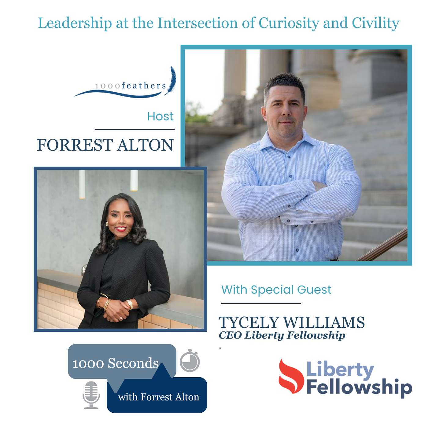 Leadership at the Intersection of Curiosity and Civility: 1000 Seconds with Tycely Williams episode artwork
