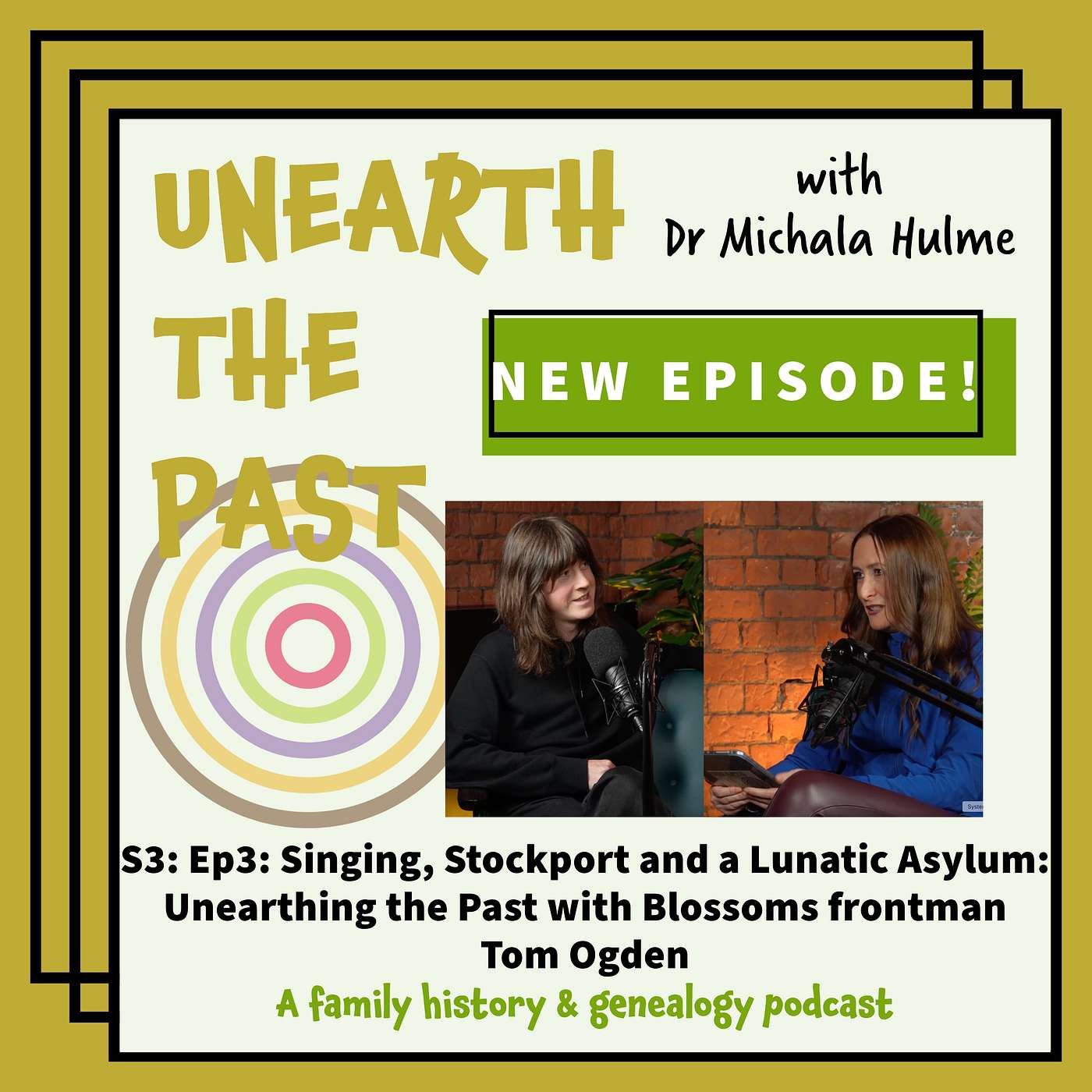 S3: Ep3: Singing, Stockport and a Lunatic Asylum: Unearthing the Past with Blossoms' Tom Ogden