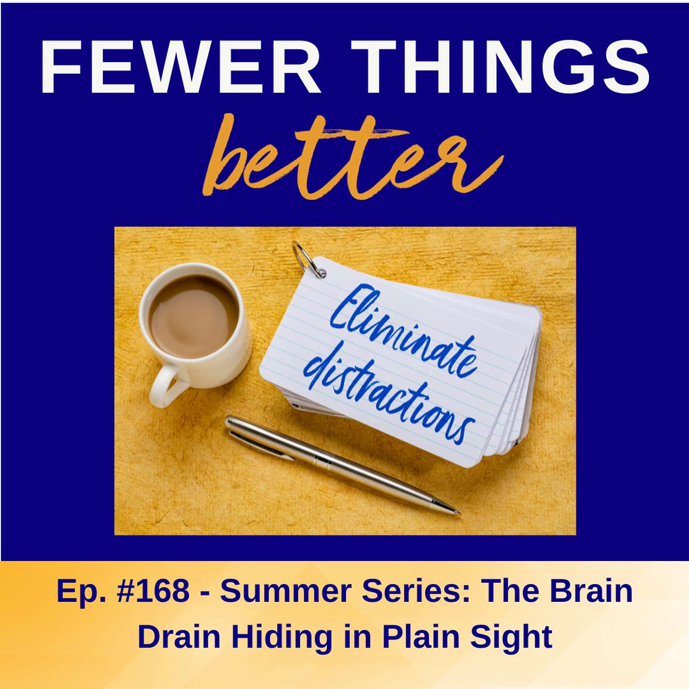 Ep. 168 - Summer Series: The Brain Drain Hiding in Plain Sight