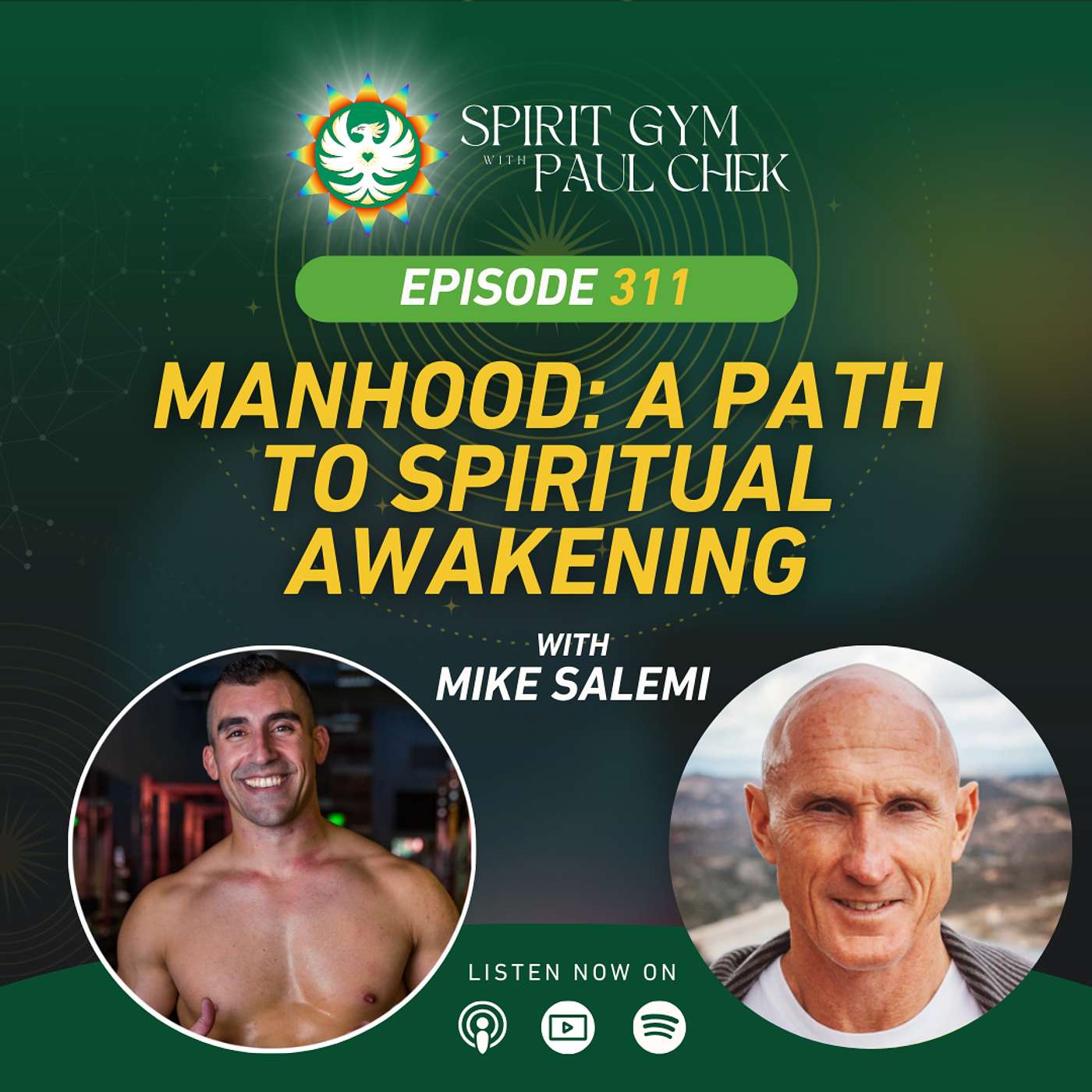 Spirit Gym with Paul Chek - EP 311 — Mike Salemi: Manhood: A Path To Spiritual Awakening