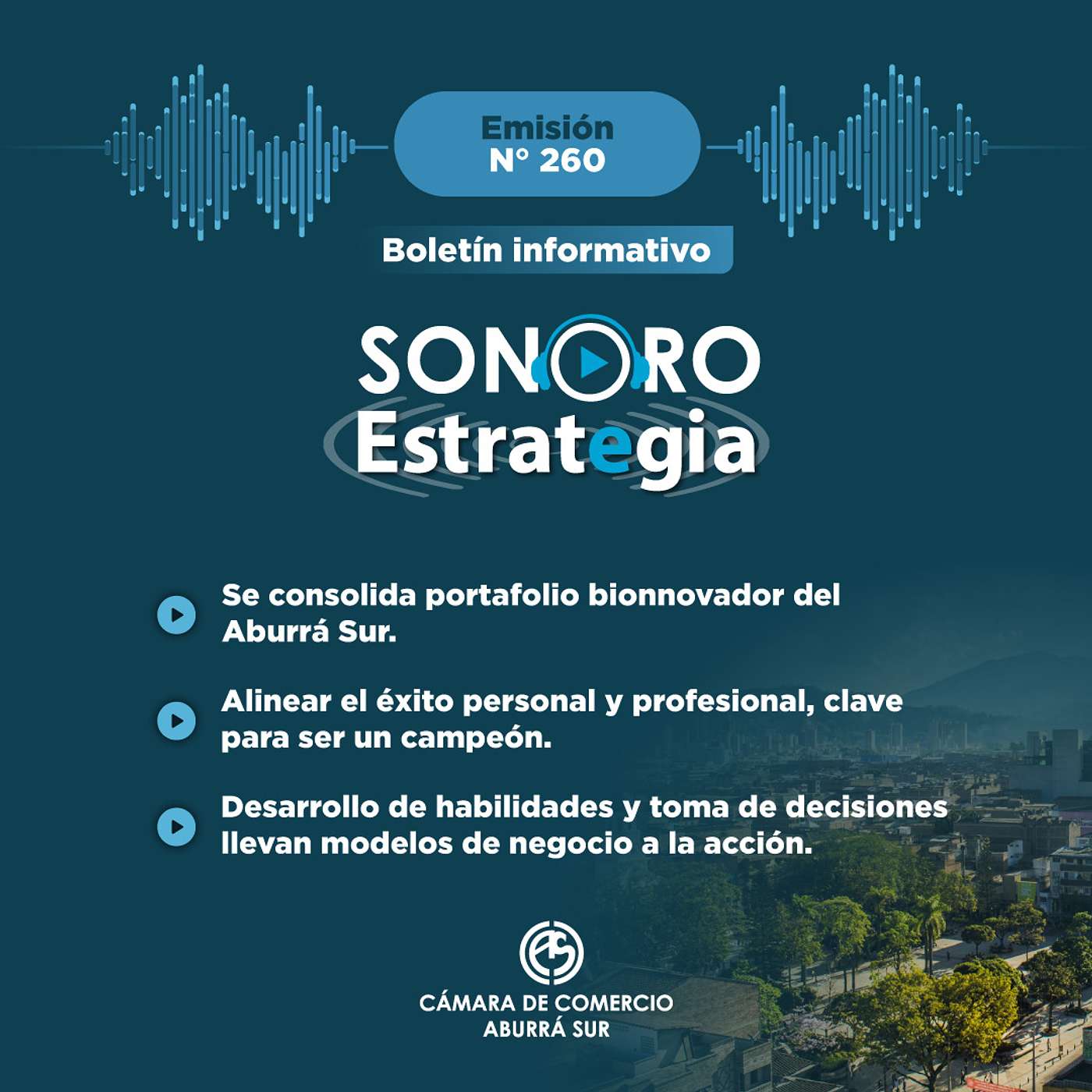 Boletín Sonoro Estrategia N°260 – Septiembre 8 de 2023 episode artwork
