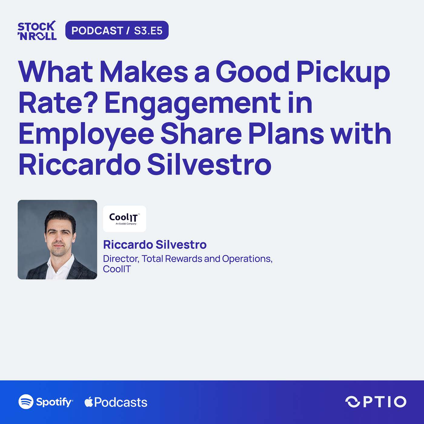 What Makes a Good Pickup Rate? Engagement in Employee Share Plans with Riccardo Silvestro episode artwork
