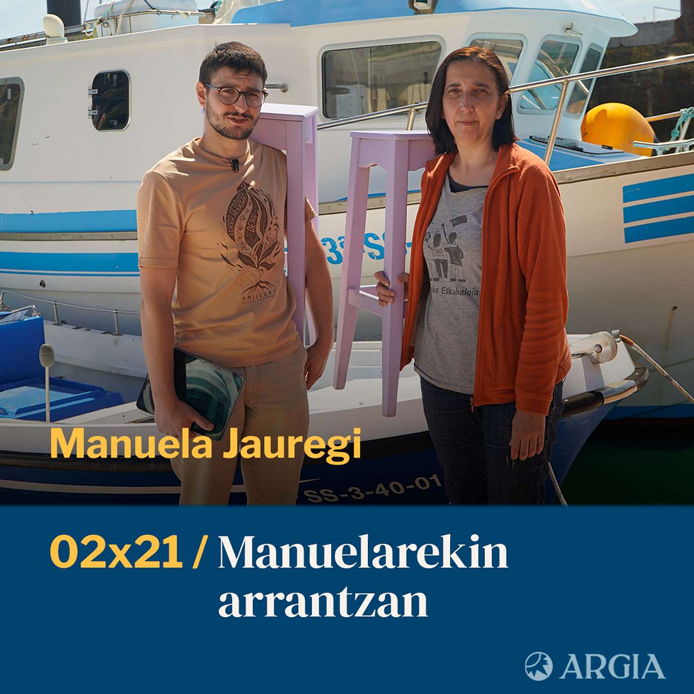 Egonarria 2x21: Manuelarekin arrantzan I Manuela Jauregi episode artwork