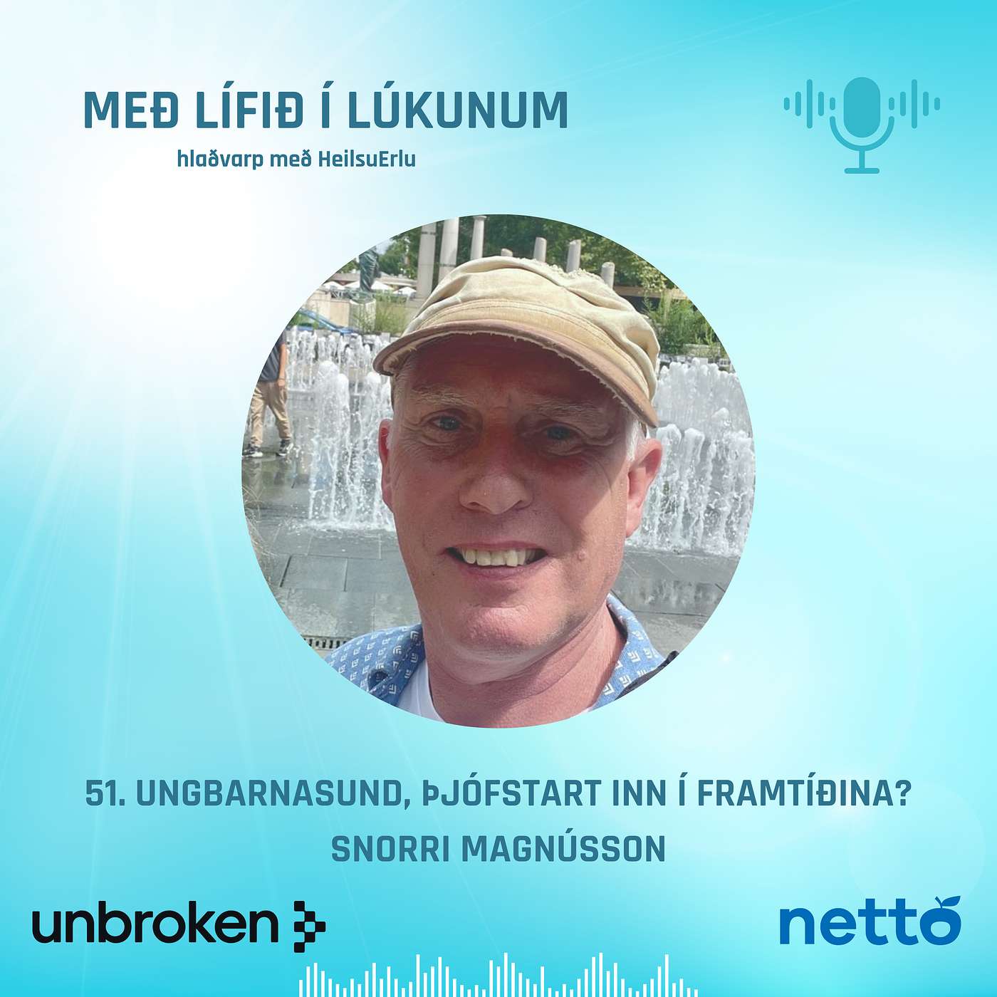 Með lífið í lúkunum