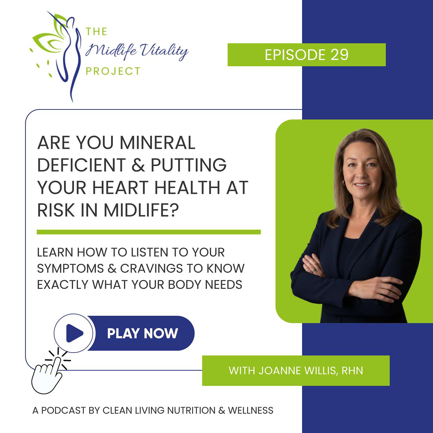 Episode 29: Are you mineral deficient & putting your heart health at risk in midlife?