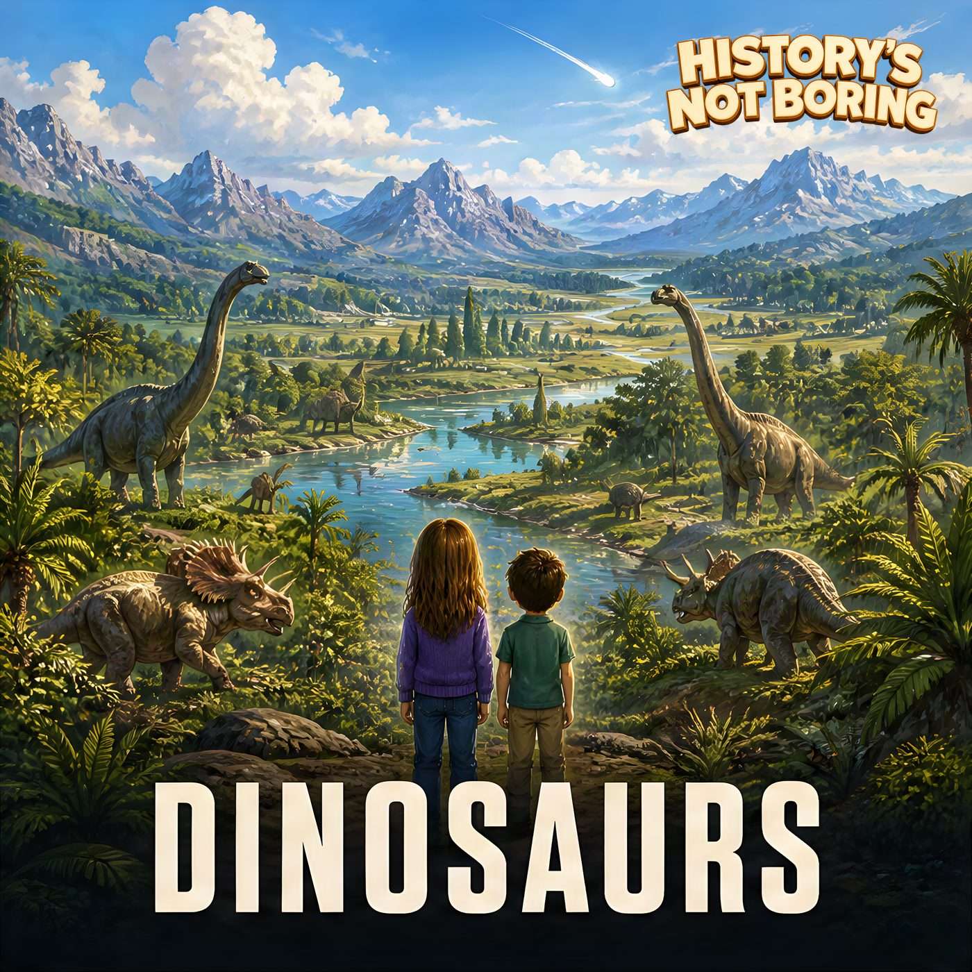 Dinosaur Extinction for Kids: What Wiped Out the Dinosaurs artwork