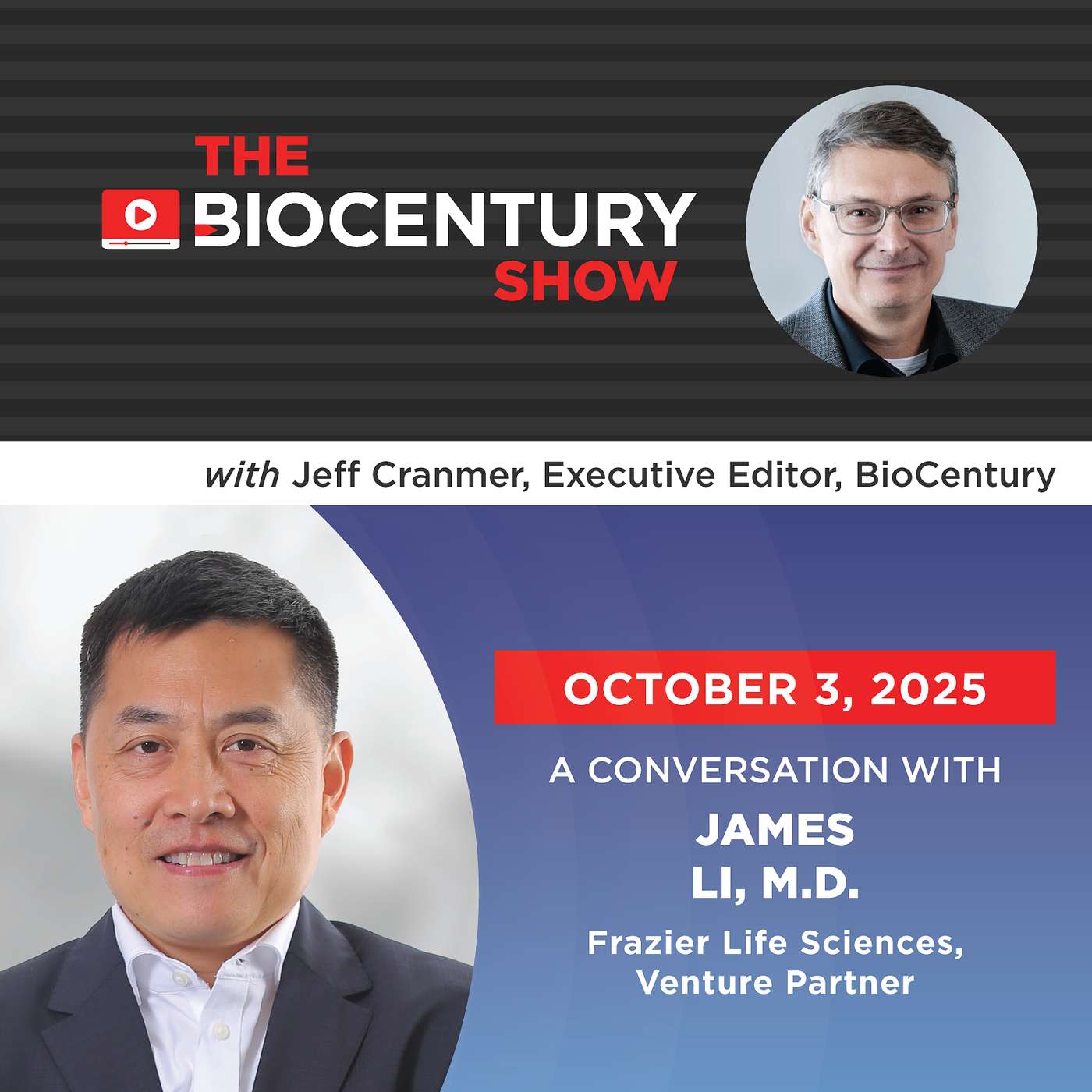 Ep. 94 - Frazier's James Li on China’s Rapidly Evolving Biotech Deal Landscape Ep. 94 - Frazier's James Li on China’s Rapidly Evolving Biotech Deal Landscape