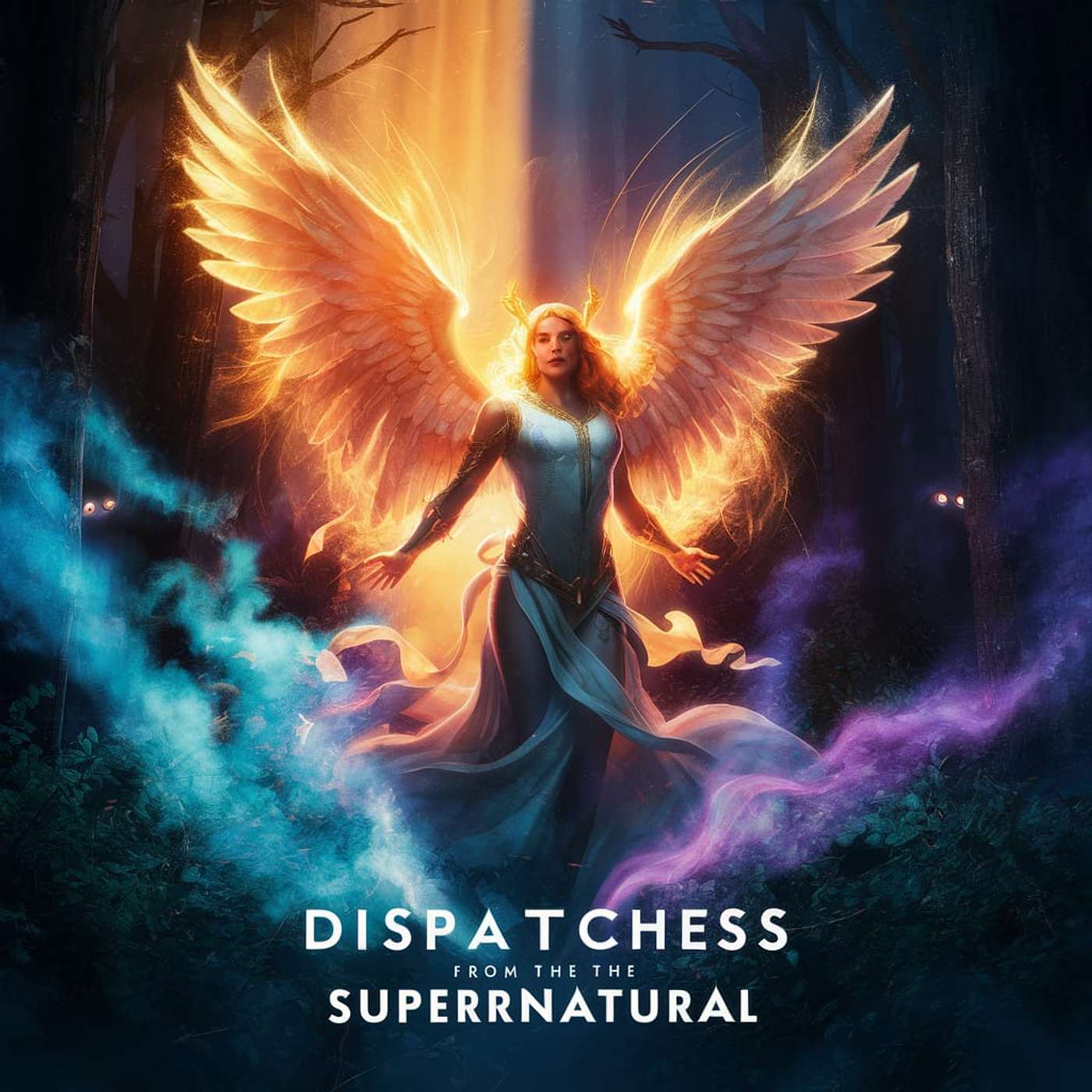 Dispatches from the supernatural podcast artwork