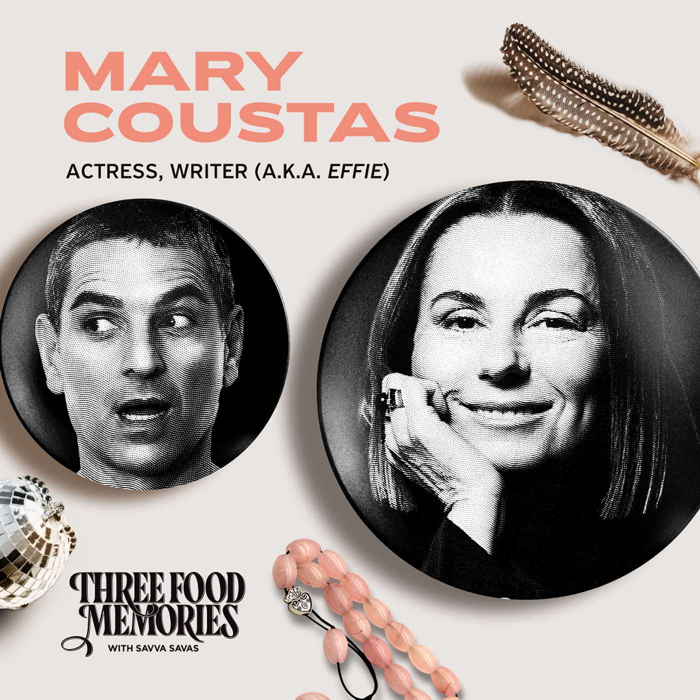 Mary Coustas (Effie), actress, comedian, author