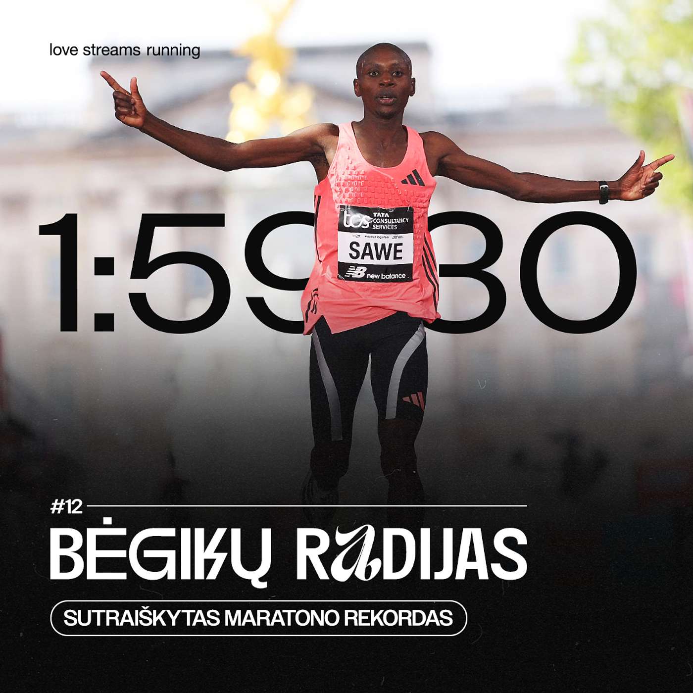 Bėgikų radijas #12 Sutraiškytas Maratono rekordas episode artwork