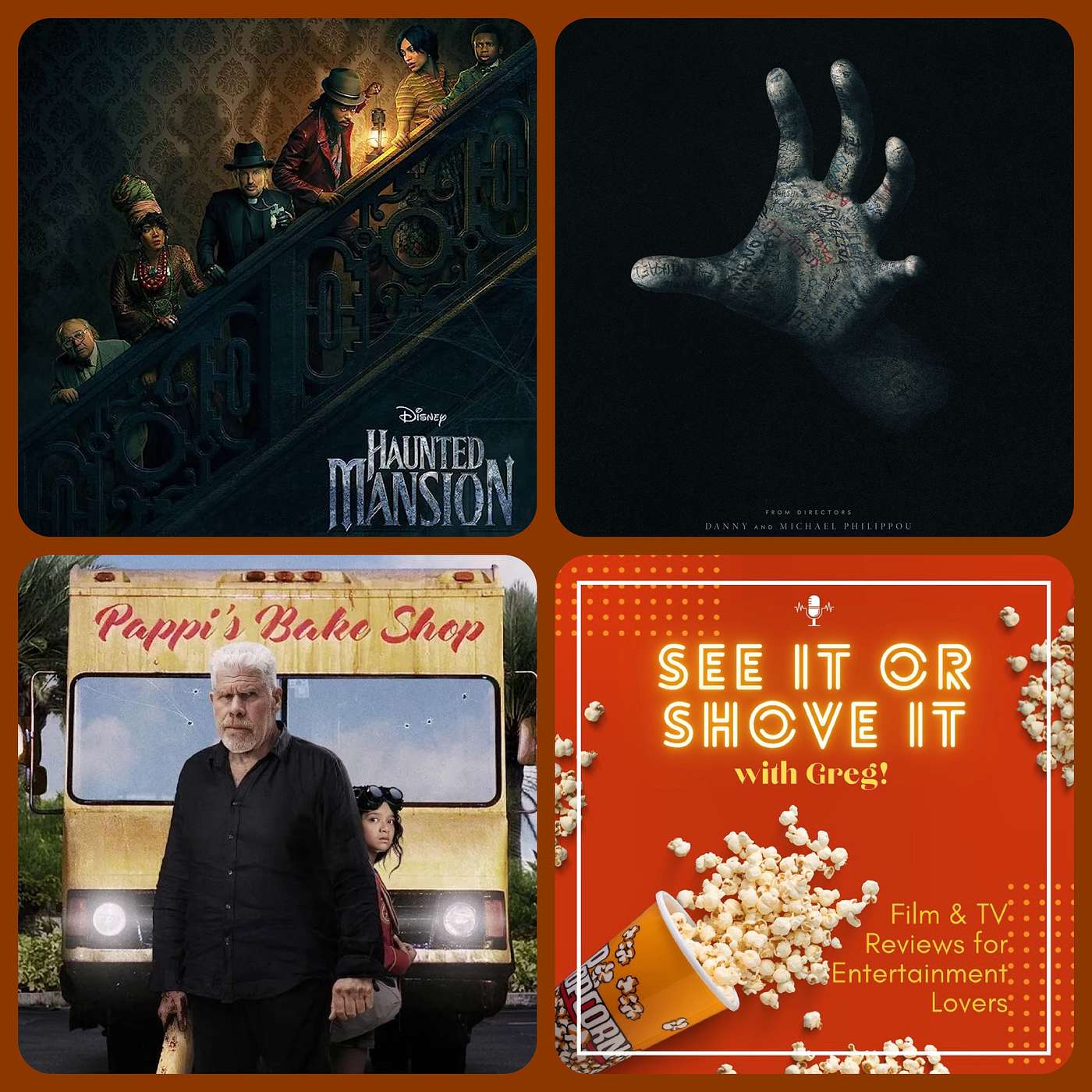 Episode 98 - Disney's Haunted Mansion, Talk to Me, The Baker episode artwork