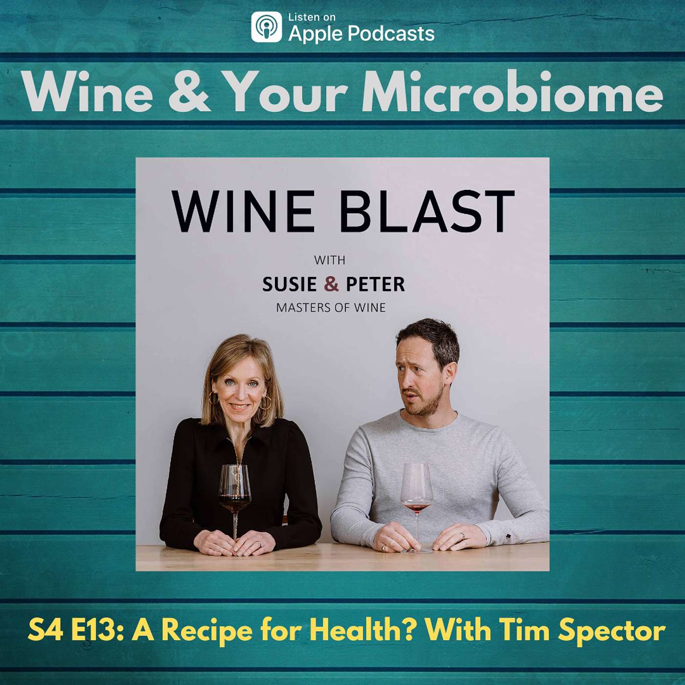 cover of episode Wine and Your Microbiome - with Dr Tim Spector