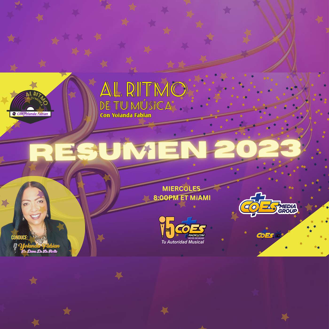 Resumiendo el 2023 en Al Ritmo de tu Música con Yolanda Fabian