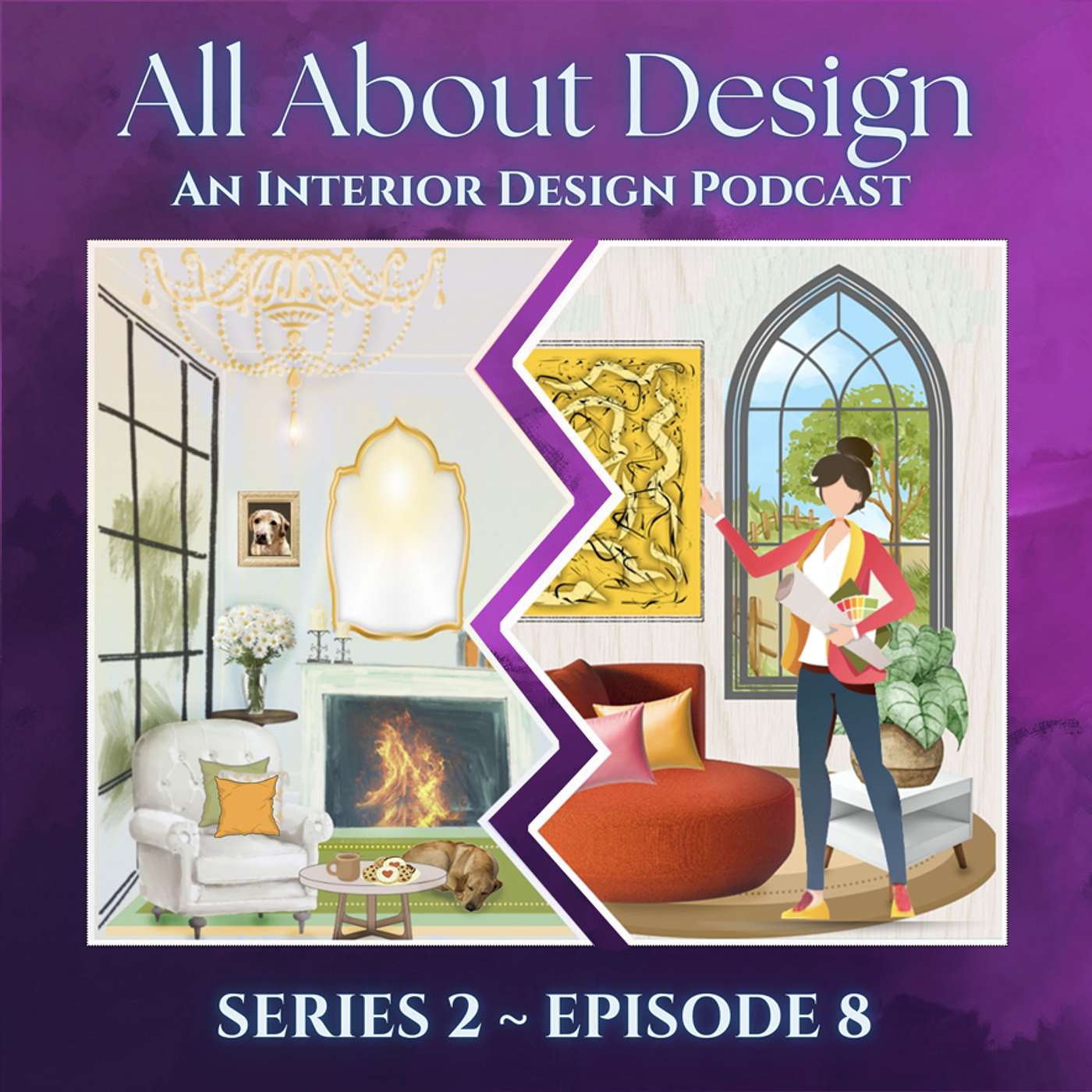 Series 2 - Episode 8 - Designing Interiors Through Life’s Reincarnations - with Vera Blouin episode artwork