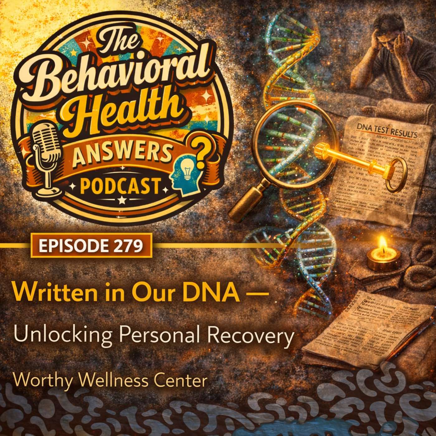 Episode 279: Written in Our DNA - Unlocking Personal Recovery | Worthy Wellness Center episode artwork