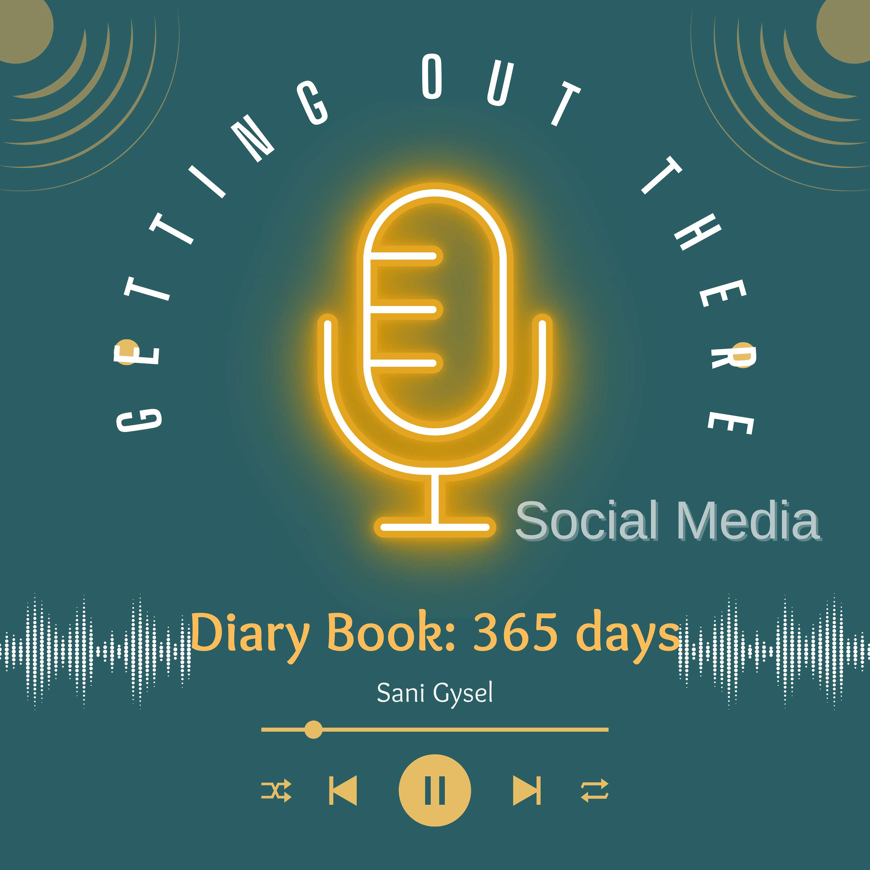 Getting out there: Online. Diary Book - 365 days of documenting