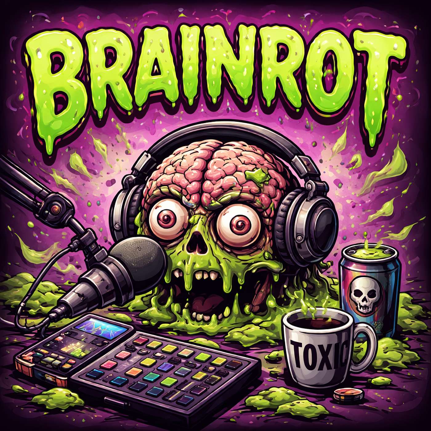 Brain rot cover art