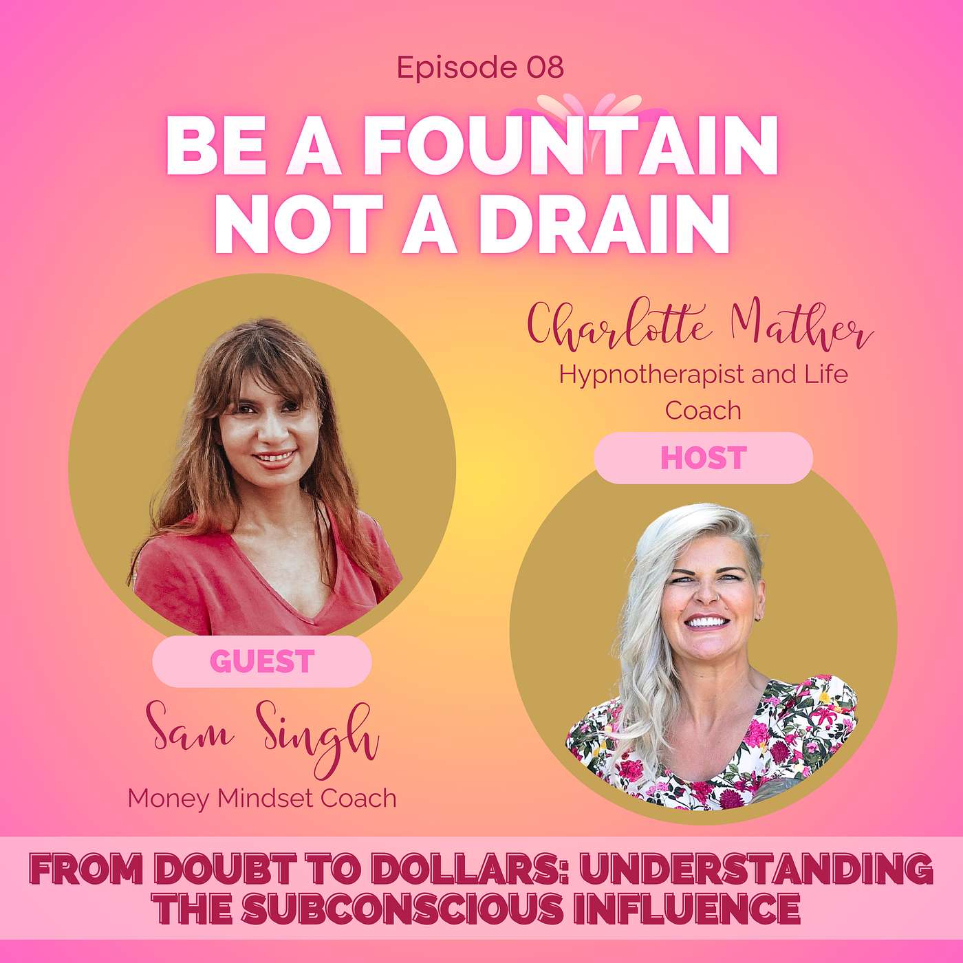 Be A Fountain, Not A Drain