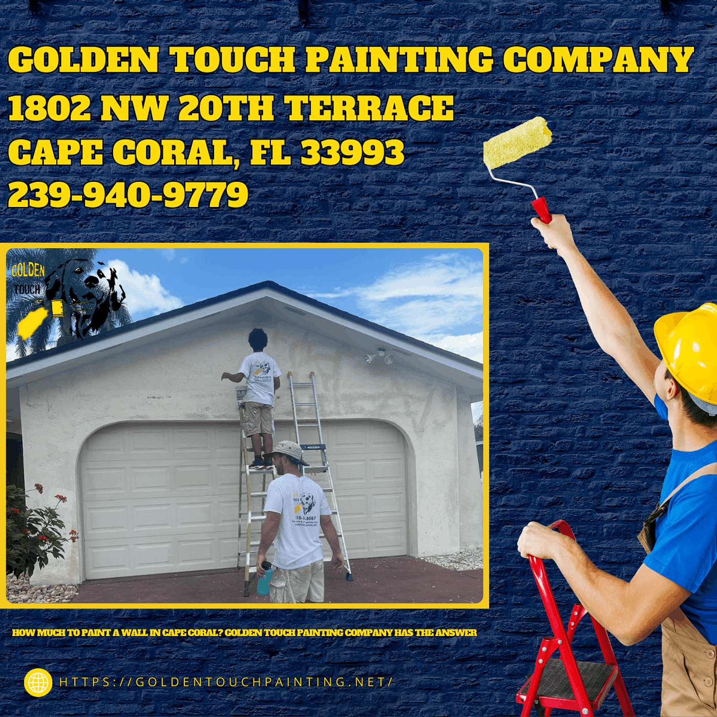 How Much to Paint a Wall in Cape Coral? Golden Touch Painting Company Has the Answer episode artwork