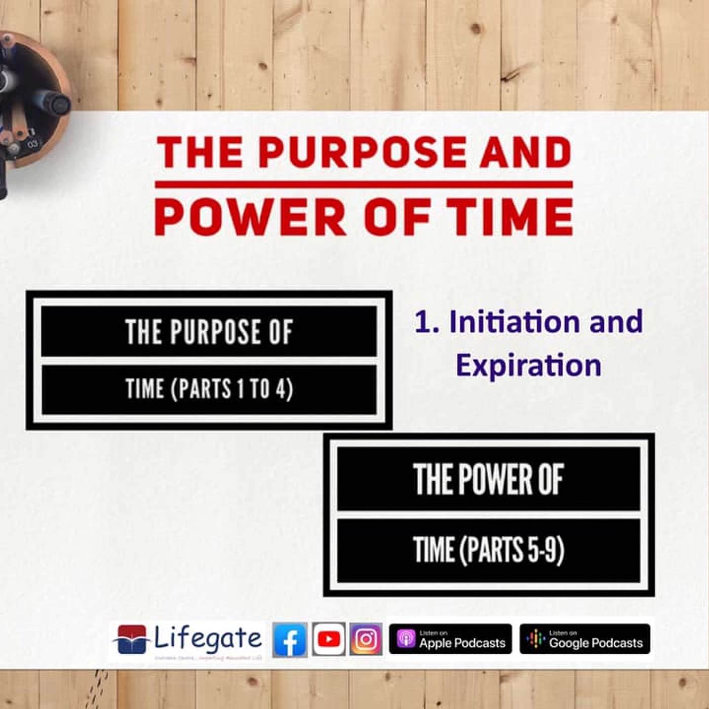 Initiation and Expiration (The Purpose and Power of Time) - Lifegate Church - 4.7.21 episode artwork