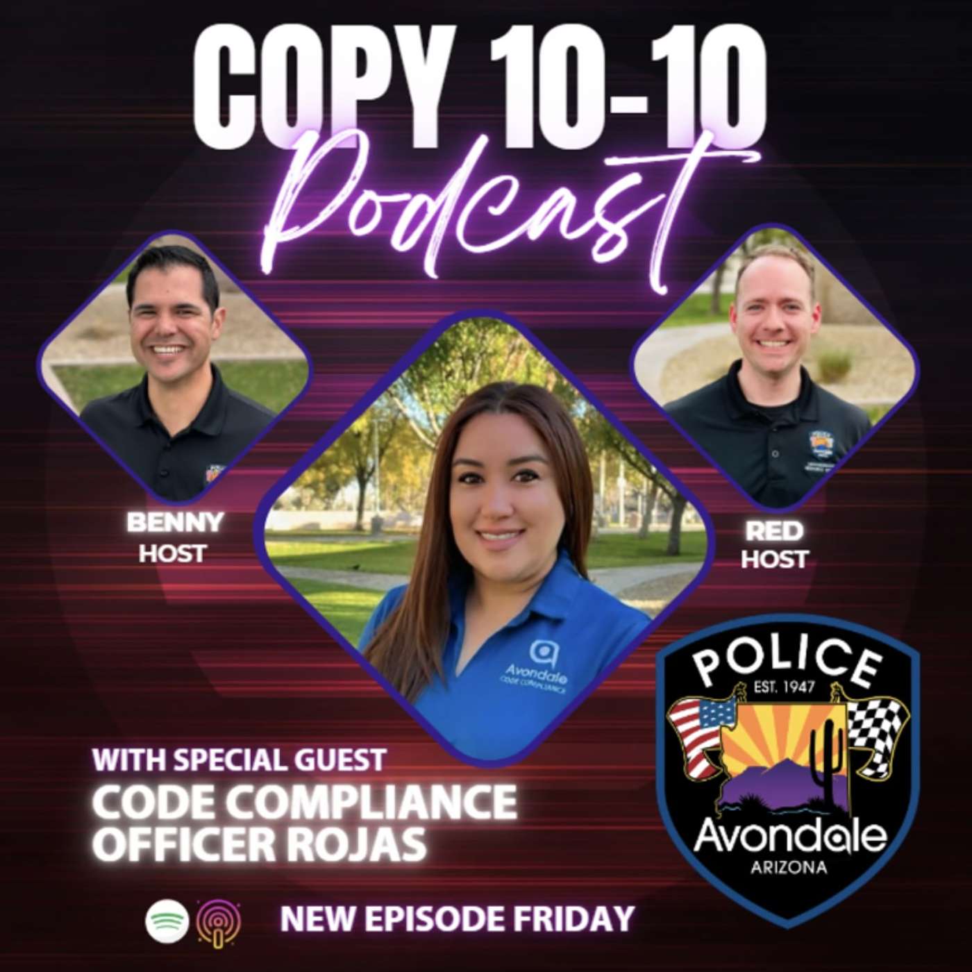 Copy 10-10 by the Avondale Police Department