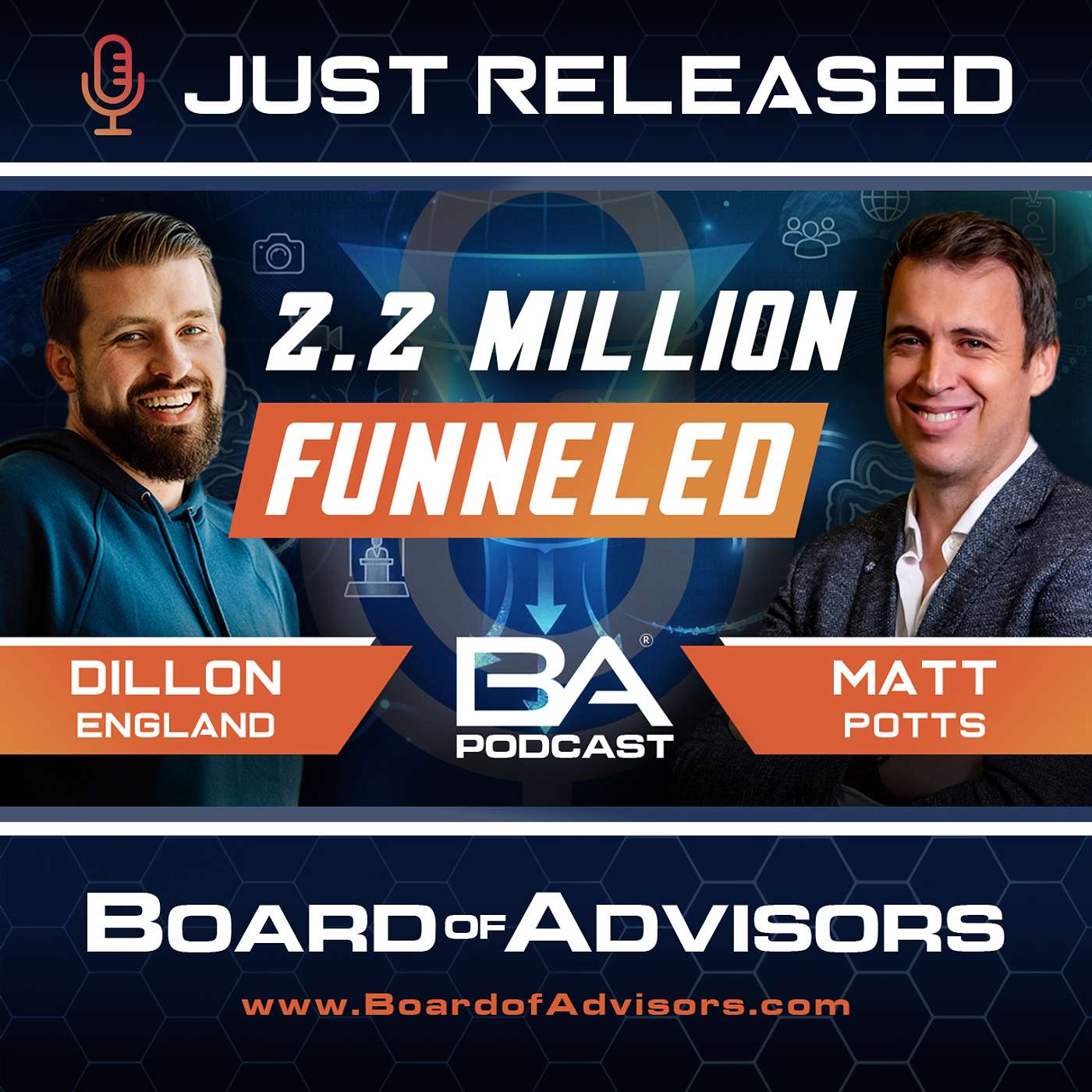 How to Funnel 2.2 Million People with Free Docuseries | Matt Potts & Dillon England episode artwork