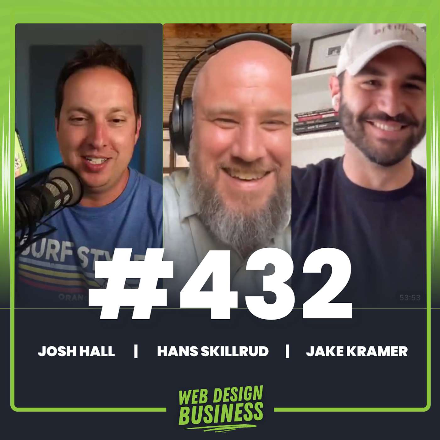 432 - Buying a Web Design Business with Jake Kramer and Hans Skillrud - "Buy or Sell" series pt. 1 of 2 episode artwork