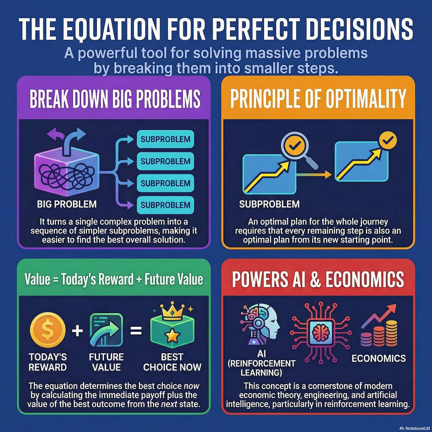 The Bellman Equation: Turning Big Problems into Bite-Sized Plans episode artwork