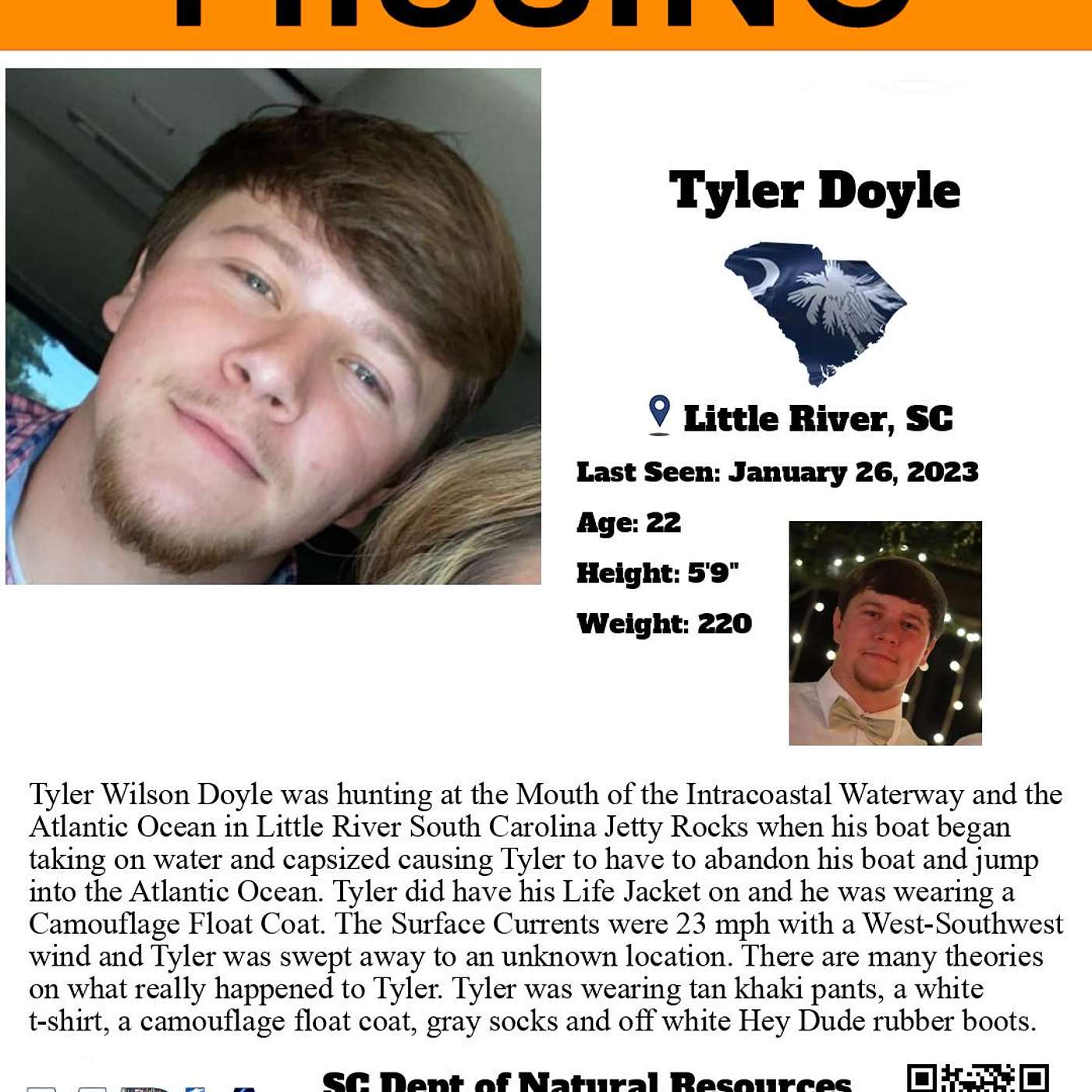 Vanished on the Carolina Coast: The Search for Tyler Doyle episode artwork