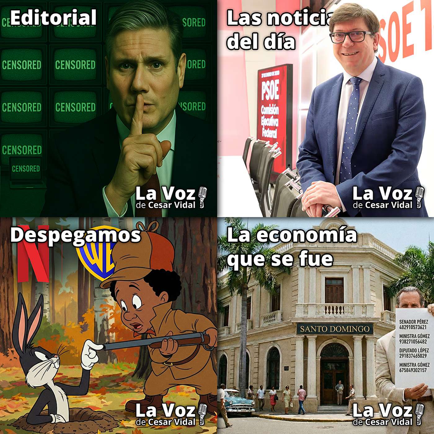 Programa Completo de La Voz de César Vidal - 09/12/25