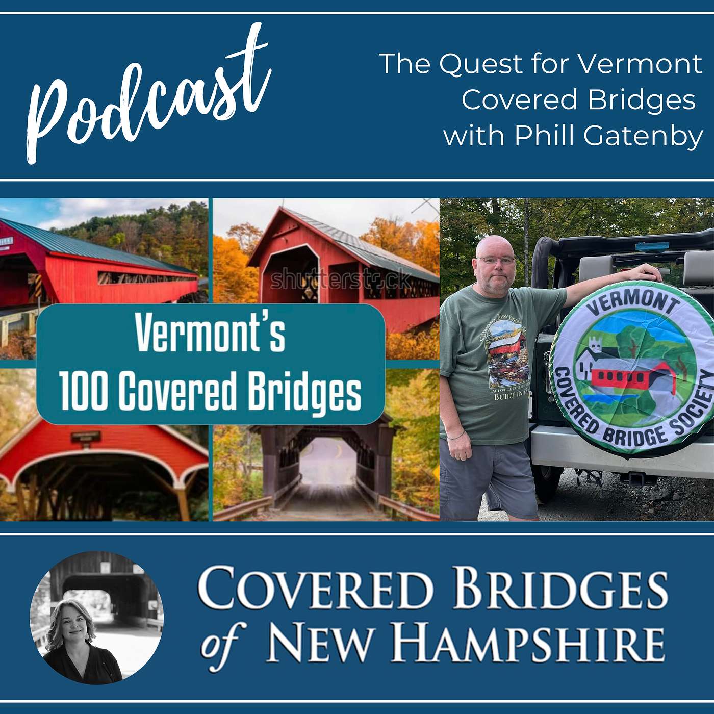 The Quest for Vermont Covered Bridges with Phill Gatenby episode artwork