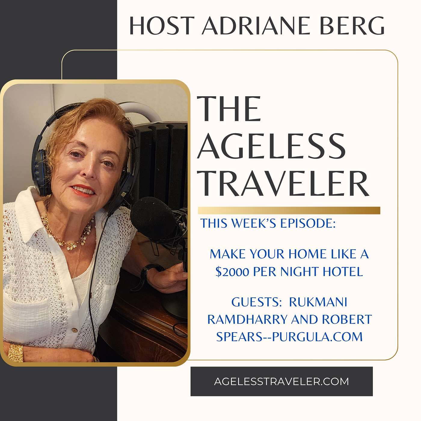 Make Your Home Like a $2000 Per Night Hotel--With Guests Rukmani Ramdharry and Robert Spears, Purgula.com episode artwork