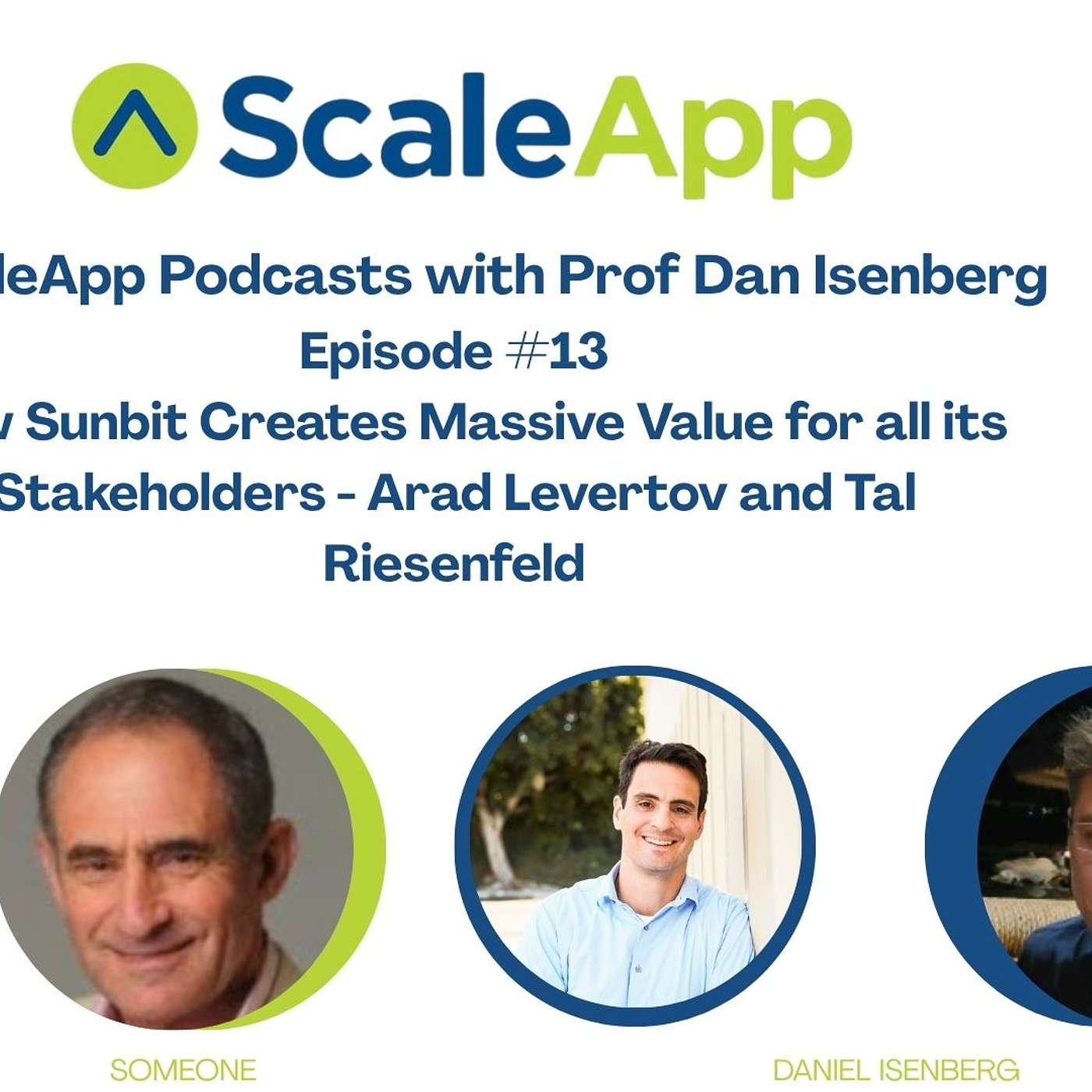 ScaleApp Podcasts with Prof Dan Isenberg