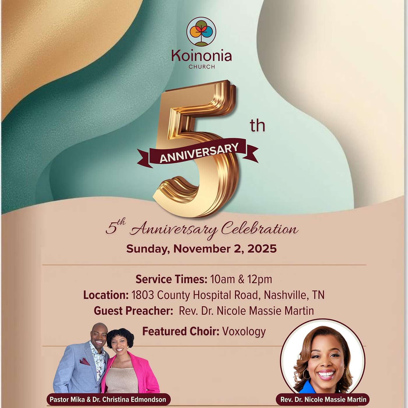 Faith That Won’t Flinch | Koinonia Church's 5th Anniversary Celebration