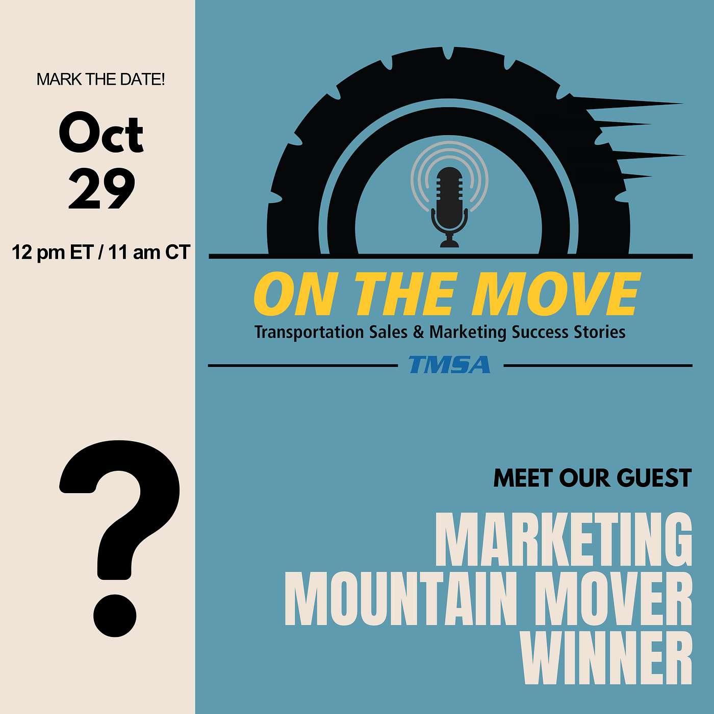 From Reporter To Revenue Driver with TMSA's Marketing Mountain Mover From Reporter To Revenue Driver with TMSA's Marketing Mountain Mover