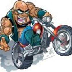 Motorcycle Men Artwork