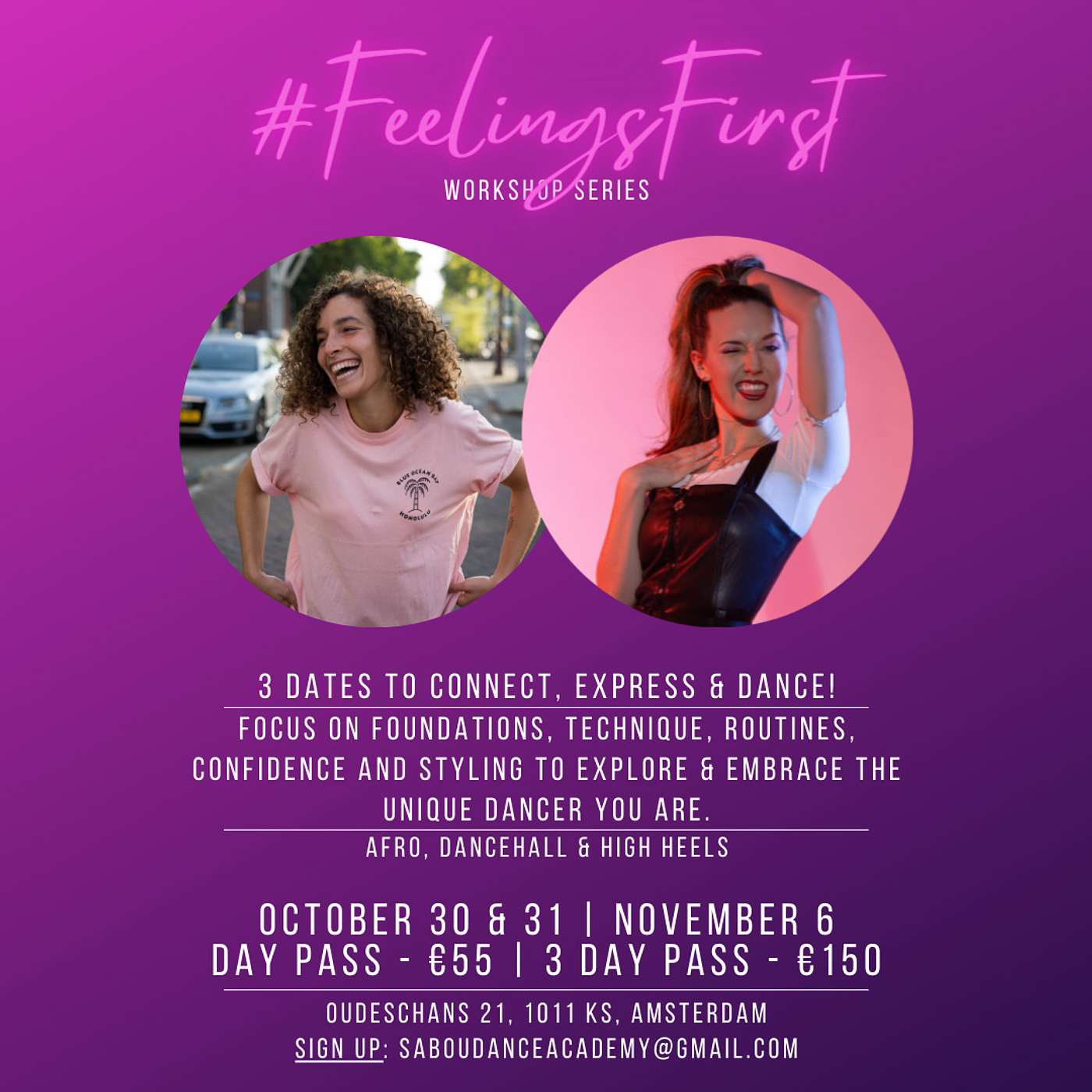 #FeelingsFirst Dance Workshop Series!